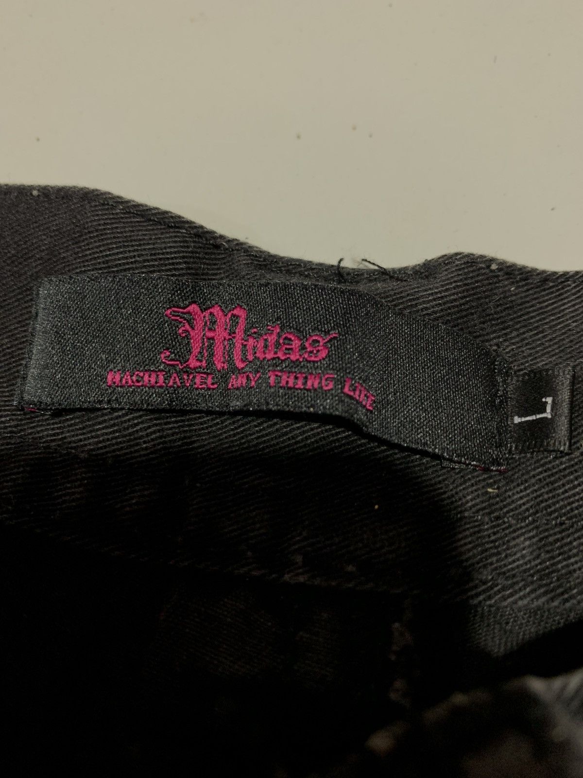 Japanese Brand 🐍 Midas Japan Double Waist Bondage Punk Gothic Pants Size US 31 - 9 Thumbnail