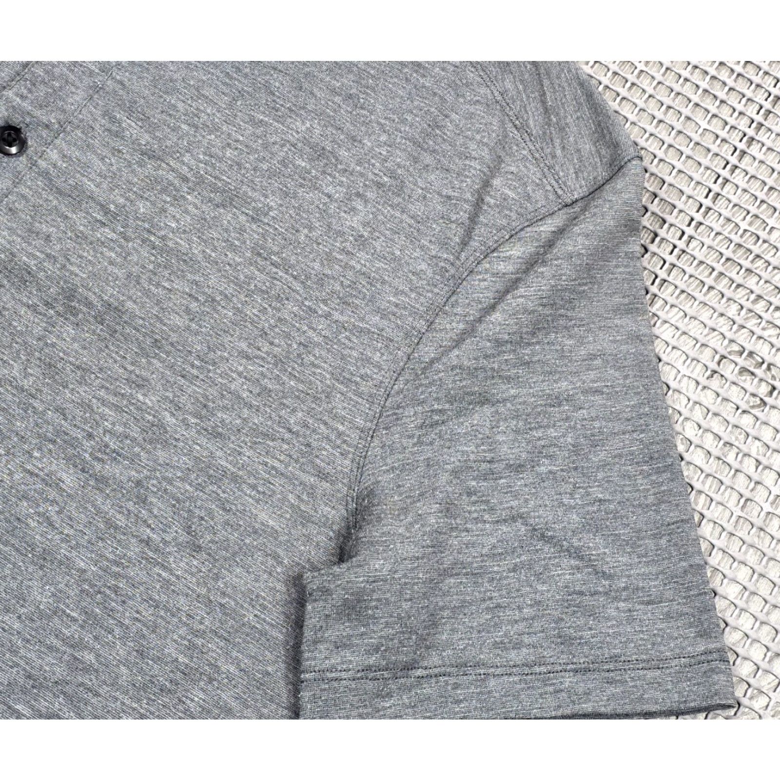 Lululemon Lululemon Polo Shirt Mens M Grey Evolution Short Sleeve Shirt Performance Shirt Polo Sit Tight? Size US M / EU 48-50 / 2 - 5 Thumbnail