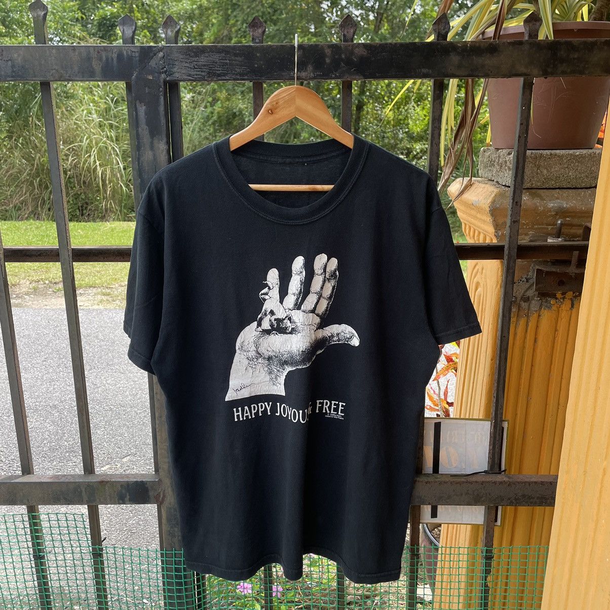 Vintage 🔥🔥Vintage Y2K Jonathan Rogers Happy Joyous Promo Tee Size US L / EU 52-54 / 3 - 1 Thumbnail