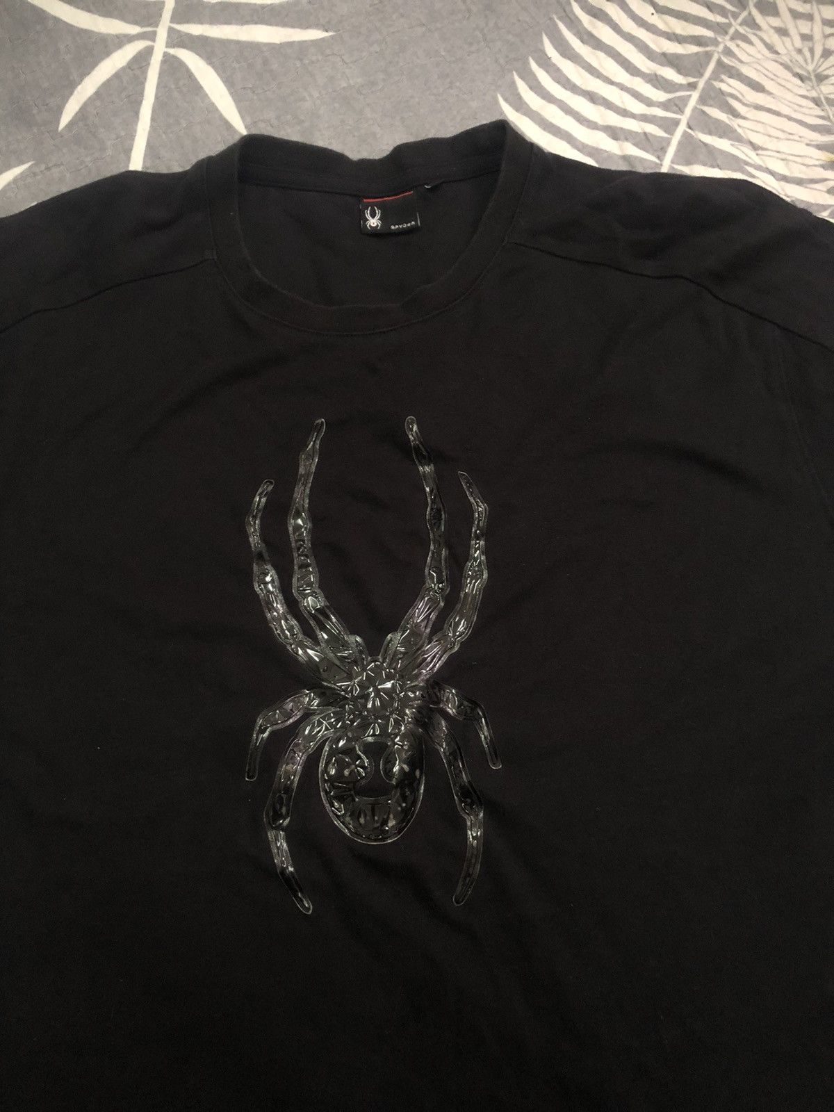 Spyder Spyder t-shirt all black big logo Size US XL / EU 56 / 4 - 3 Thumbnail