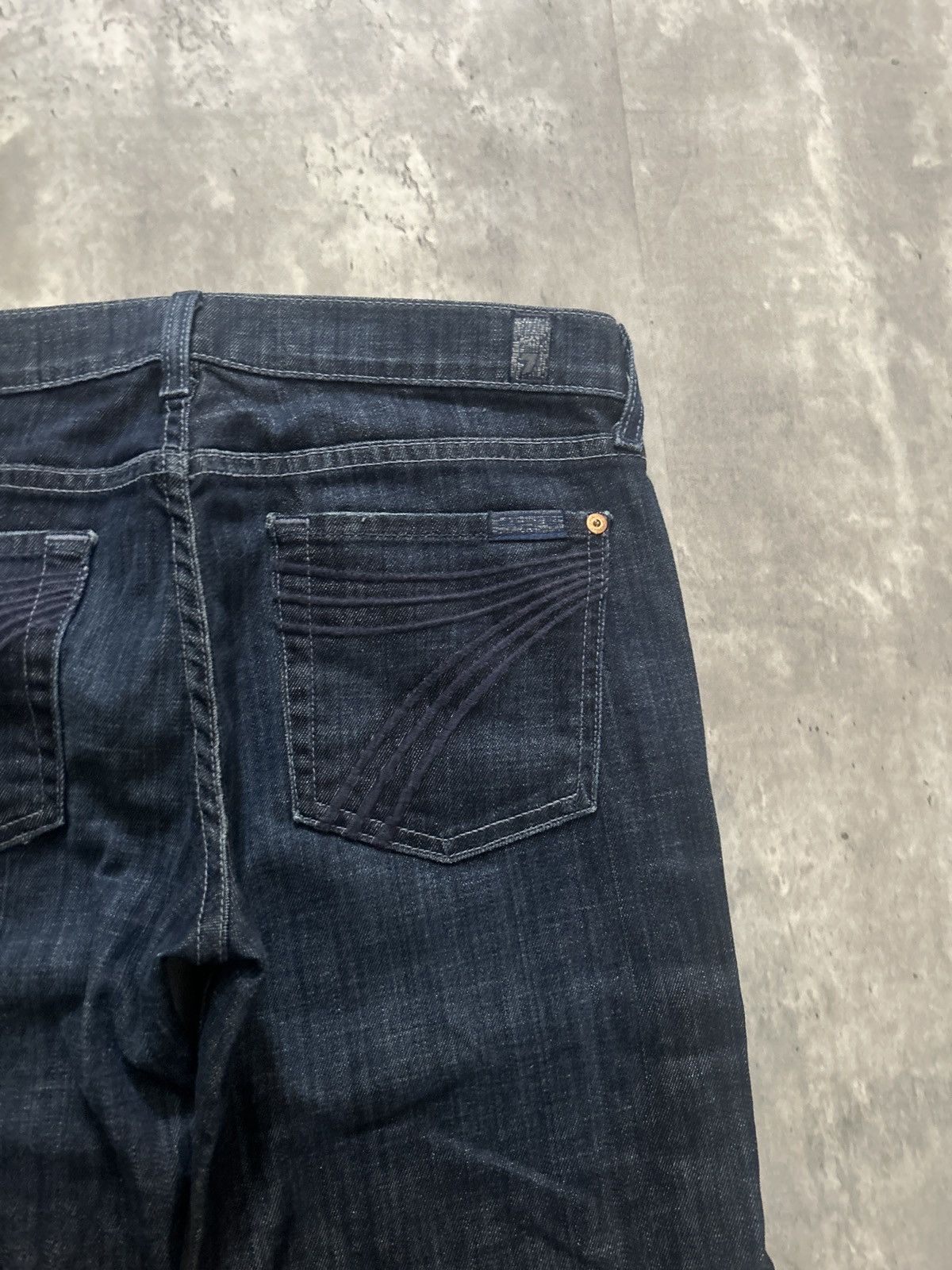 7 For All Mankind 7 For All Mankind Vintage Flare Dojo Jeans Size US 29 - 5 Thumbnail