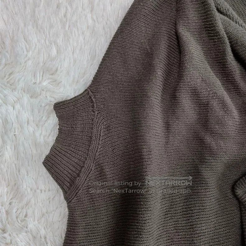 Yohji Yamamoto Yohji Yamamoto Deformed Knit Short Sleeve Cardigan Size US M / EU 48-50 / 2 - 3 Thumbnail