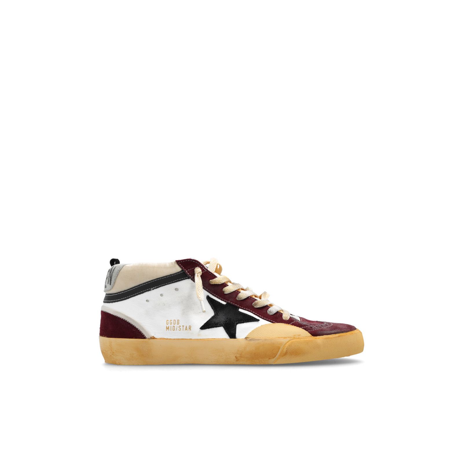 GOLDEN GOOSE Mid Star White/Red men's Sneakers New (Men's si