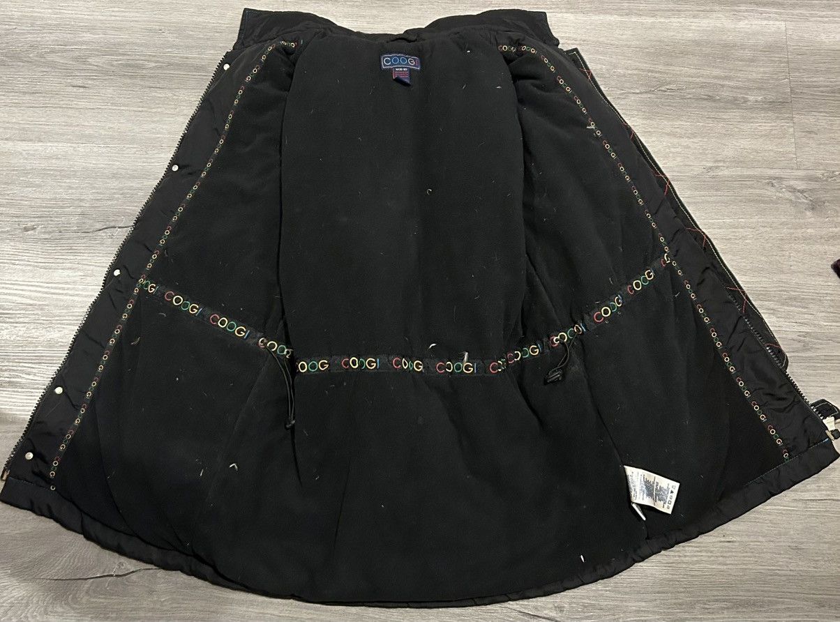 Coogi Vintage Coogi all embroidered black puffer jacket Size US M / EU 48-50 / 2 - 3 Thumbnail