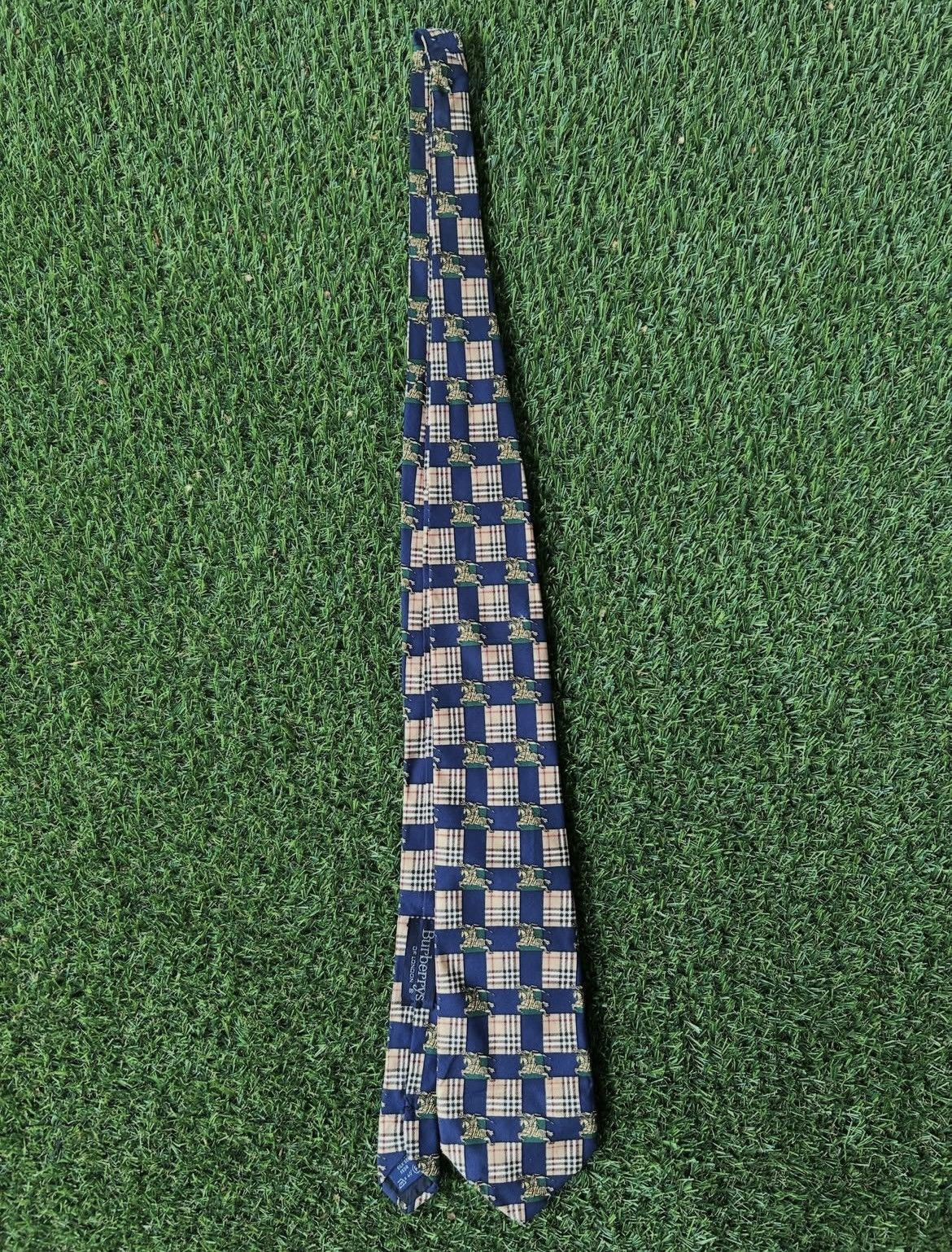 Burberry Vintage Burberry Tie Size 40 - 1 Thumbnail