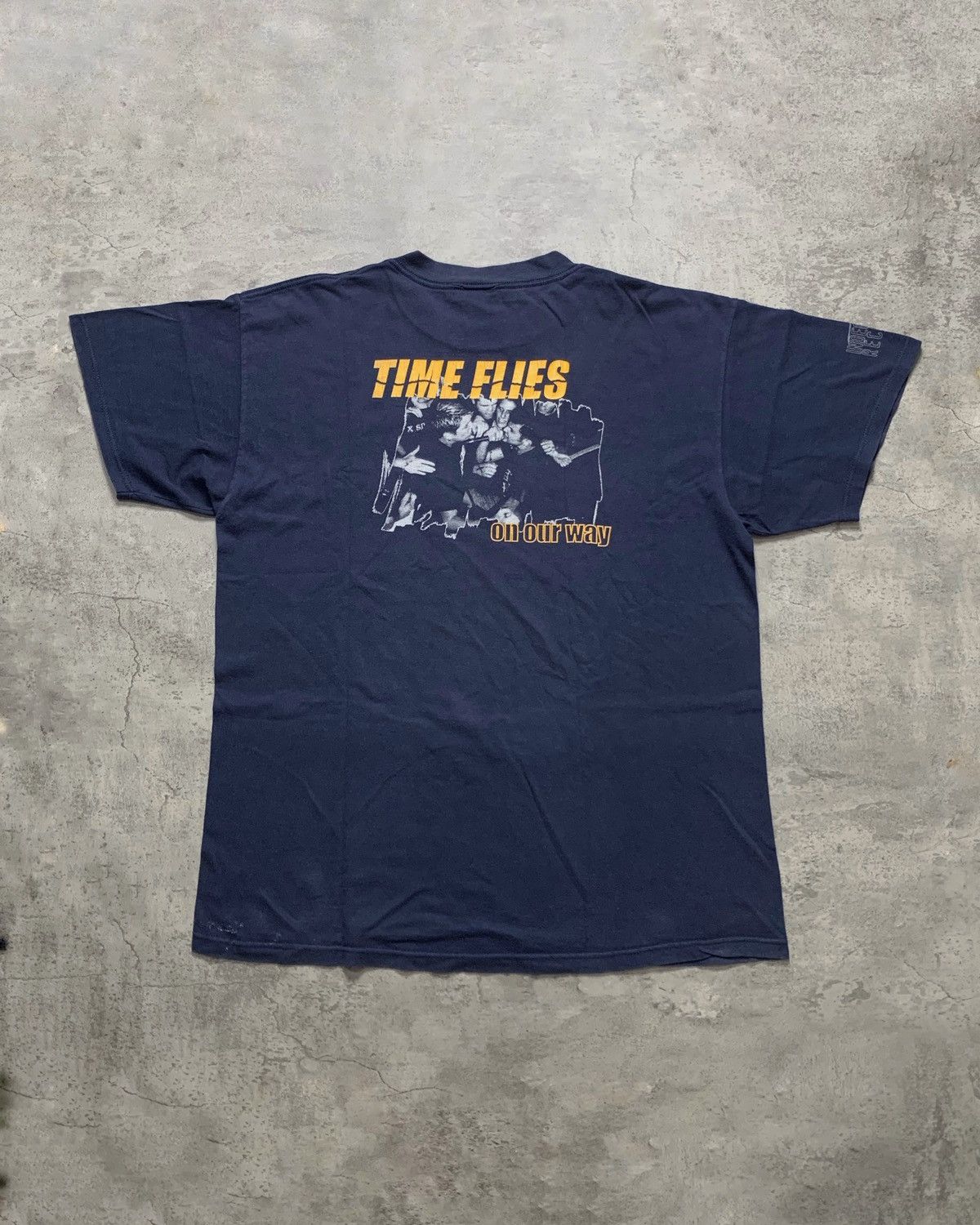 Band Tees Vintage Time Flies virginia hardcore band shirt strife Bane Size US XL / EU 56 / 4 - 1 Thumbnail
