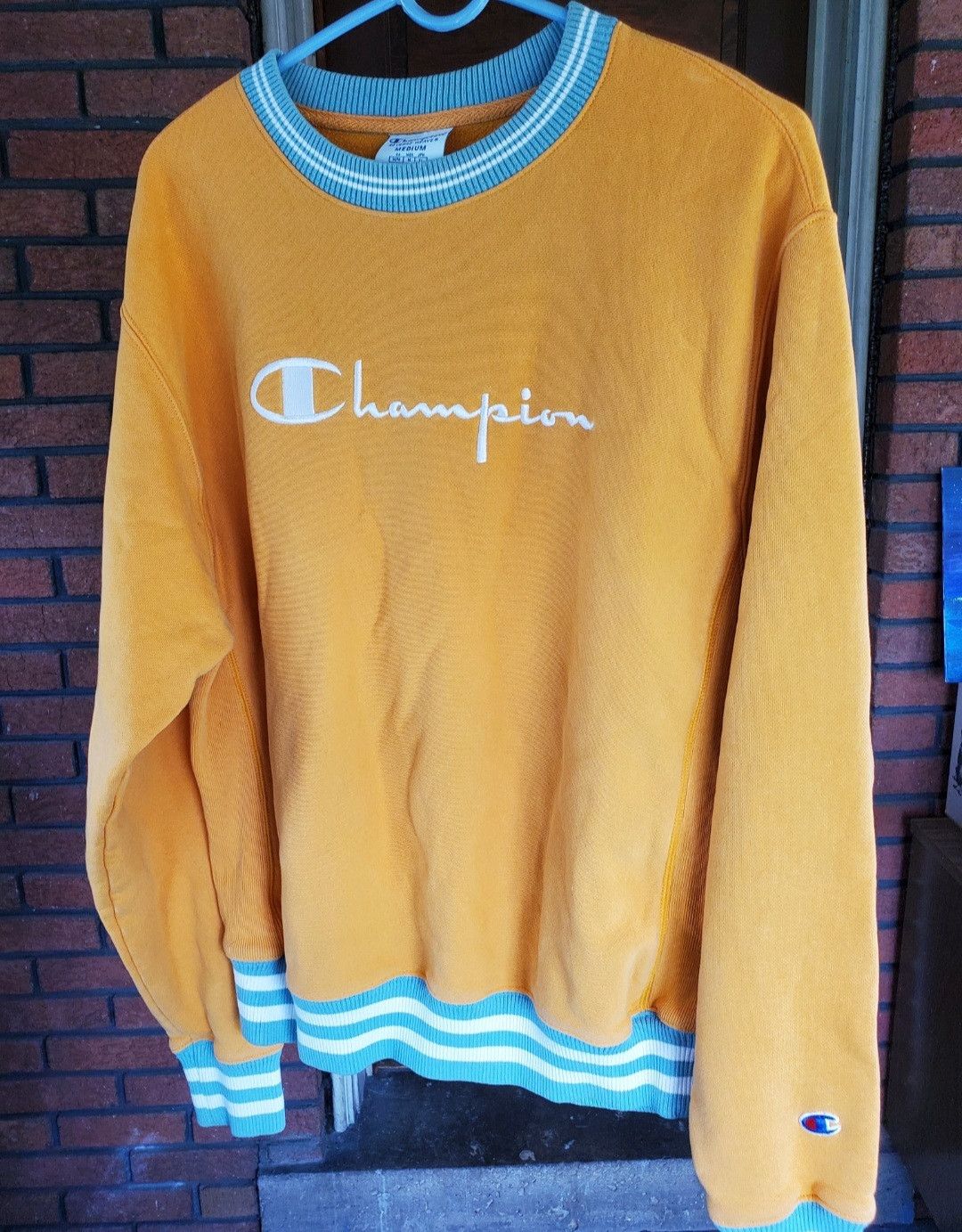 Champion Champion Embroidered Logo Reverse Weave Sweater Size US M / EU 48-50 / 2 - 1 Thumbnail