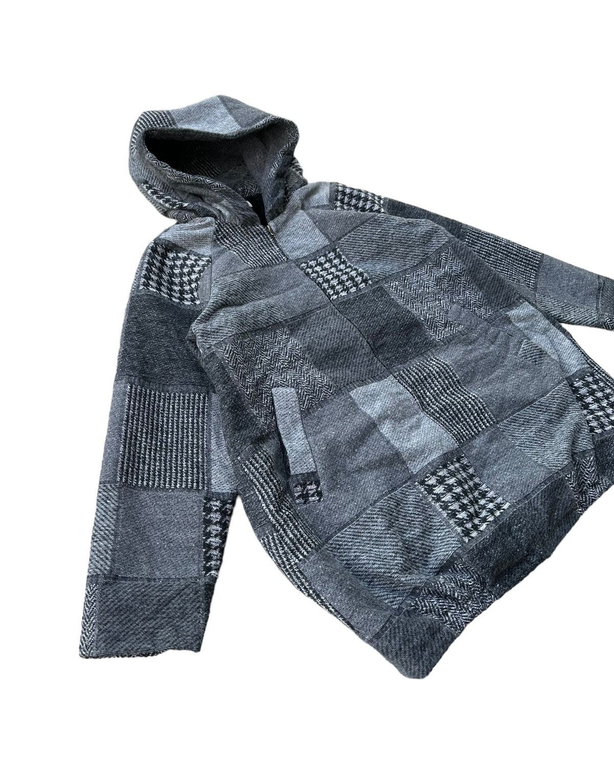 Japanese Brand Rosemint patchwork jacket hoodie Size US M / EU 48-50 / 2 - 4 Thumbnail