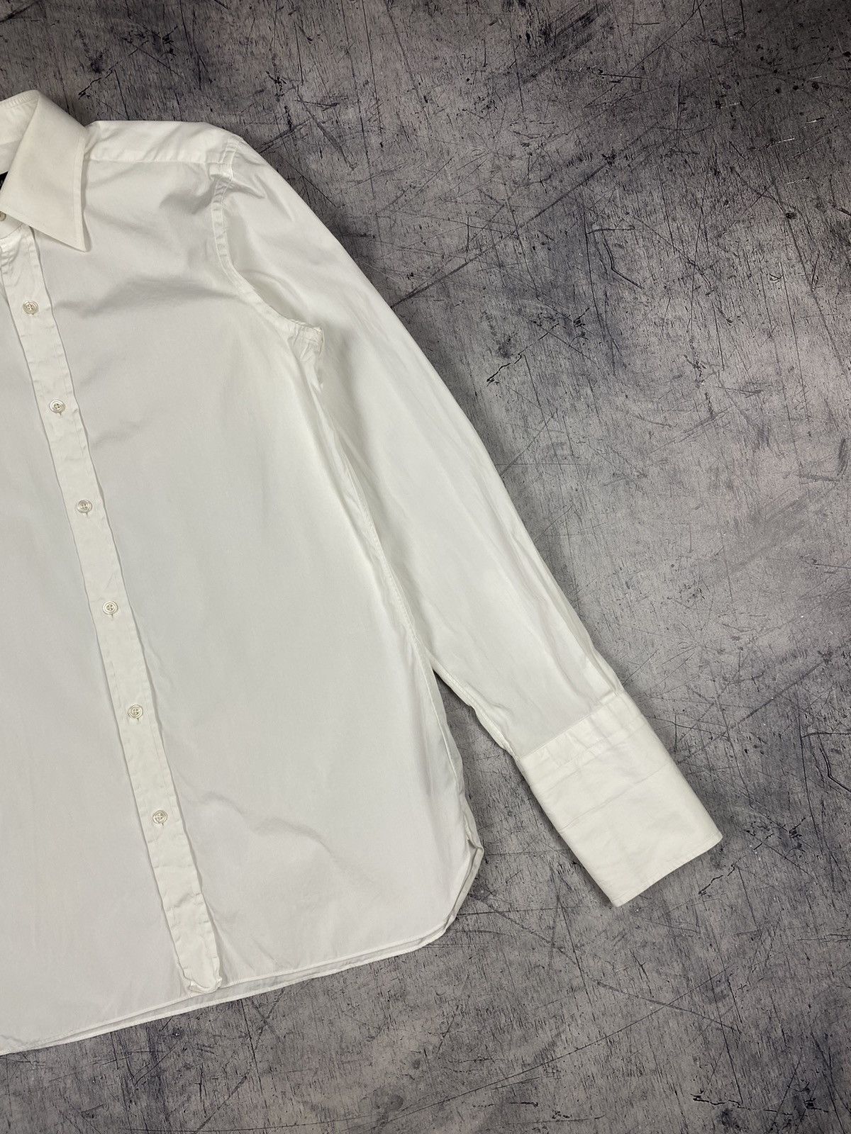 Tom Ford Tom Ford Cufflinks White Cotton Button Up Shirt Size US L / EU 52-54 / 3 - 3 Thumbnail