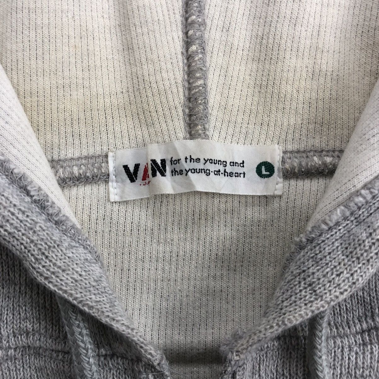 Japanese Brand × Van Vintage Van Jac Japan Streetwear Embroidery Boxy Zip Hoodie Size US L / EU 52-54 / 3 - 10 Thumbnail