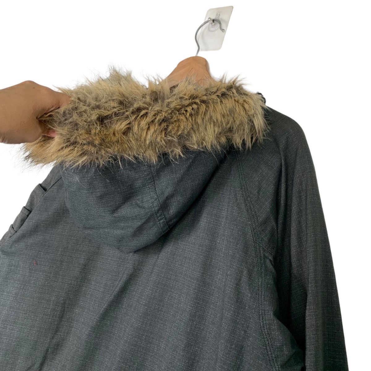 Columbia COLUMBIA Titanium Omni Tech Fur Hoodie Jacket #0460-C21 Size US M / EU 48-50 / 2 - 8 Thumbnail