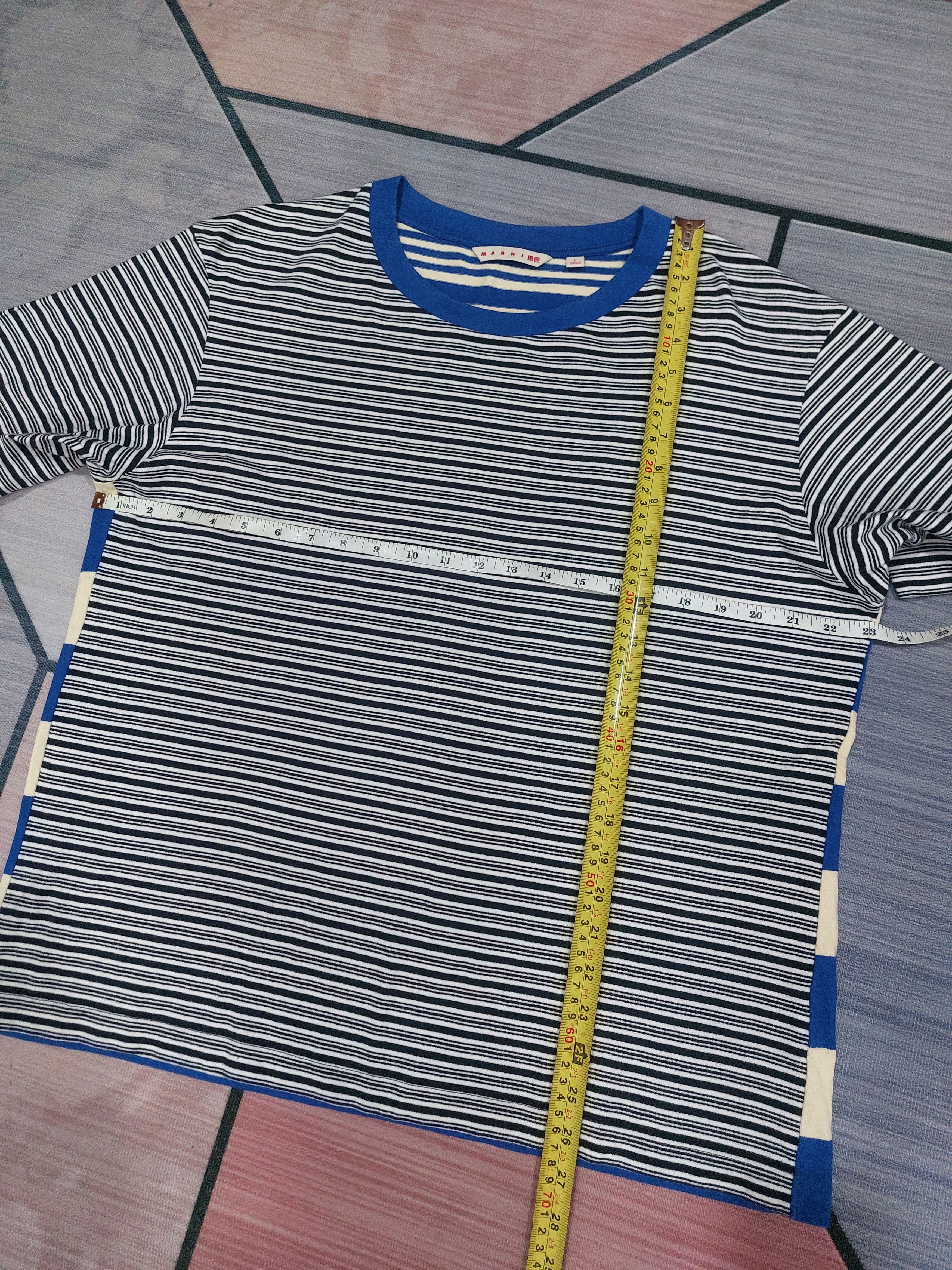 Marni × Uniqlo MARNI X UNIQLO STRIPE TEE Size US L / EU 52-54 / 3 - 9 Thumbnail