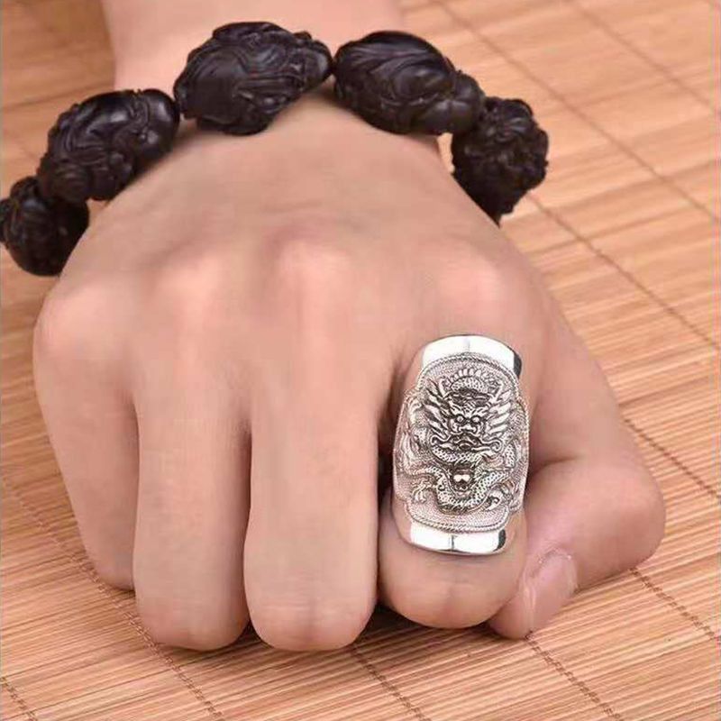 Japanese Brand × Jewelry Resizable Tide Totem Dragon Ring Size ONE SIZE - 1 Thumbnail
