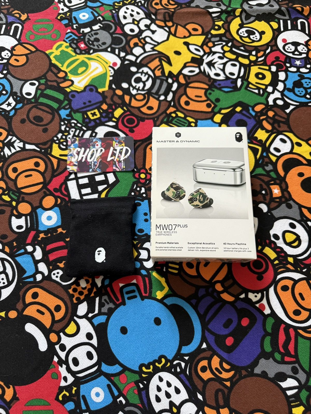 Bape A Bathing Ape X Master Dynamics Wireless Earbuds Size ONE SIZE - 2 Thumbnail