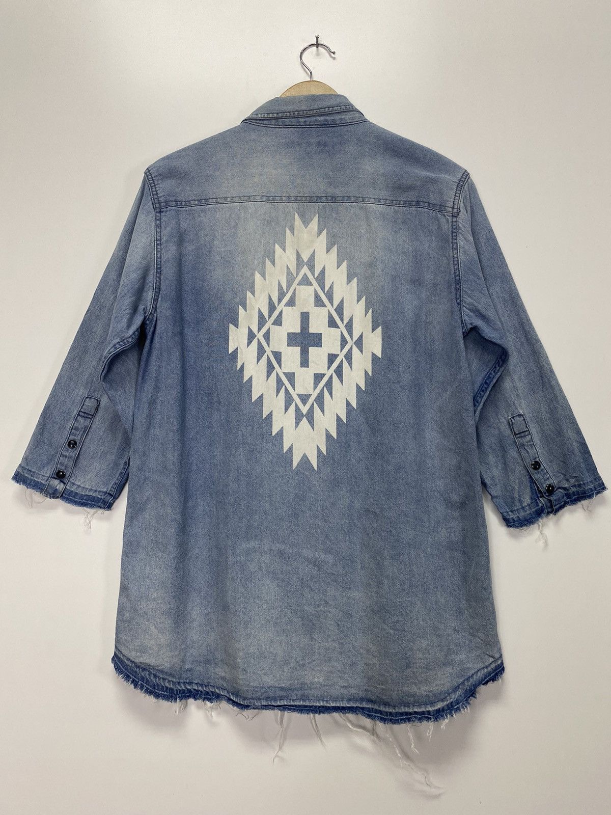 Native × Vintage Vintage E.L Native Logo Denim Jacket Size US M / EU 48-50 / 2 - 1 Thumbnail