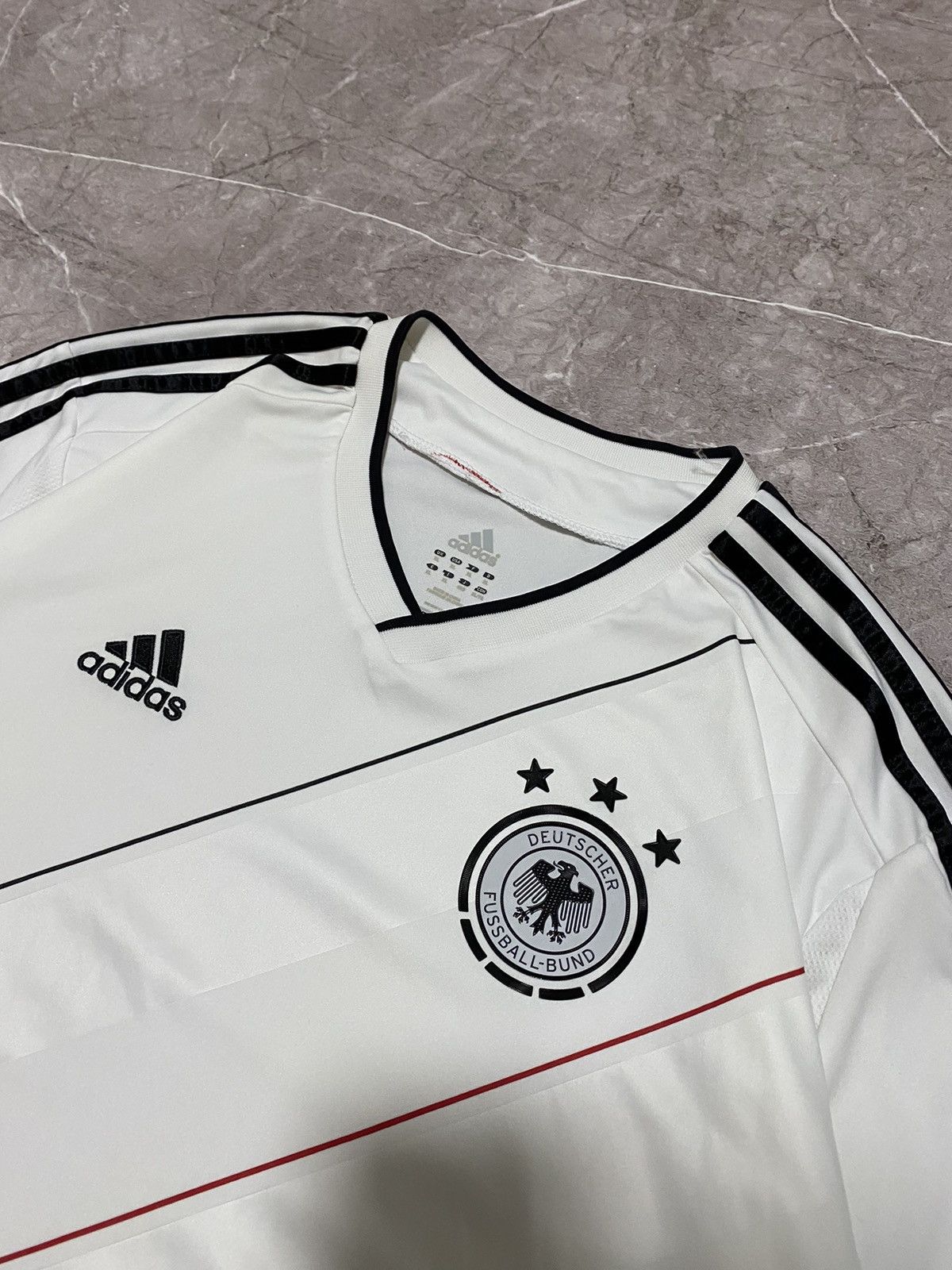 Adidas Vintage Adidas Deutschland 2011 Home Germany Soccer Jersey Size US XL / EU 56 / 4 - 5 Thumbnail
