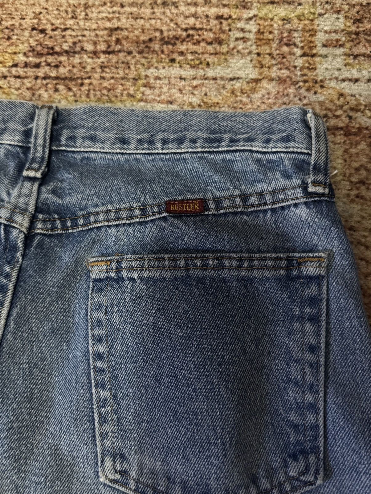 Rustler Rustler vintage blue jeans Size US 31 - 6 Thumbnail