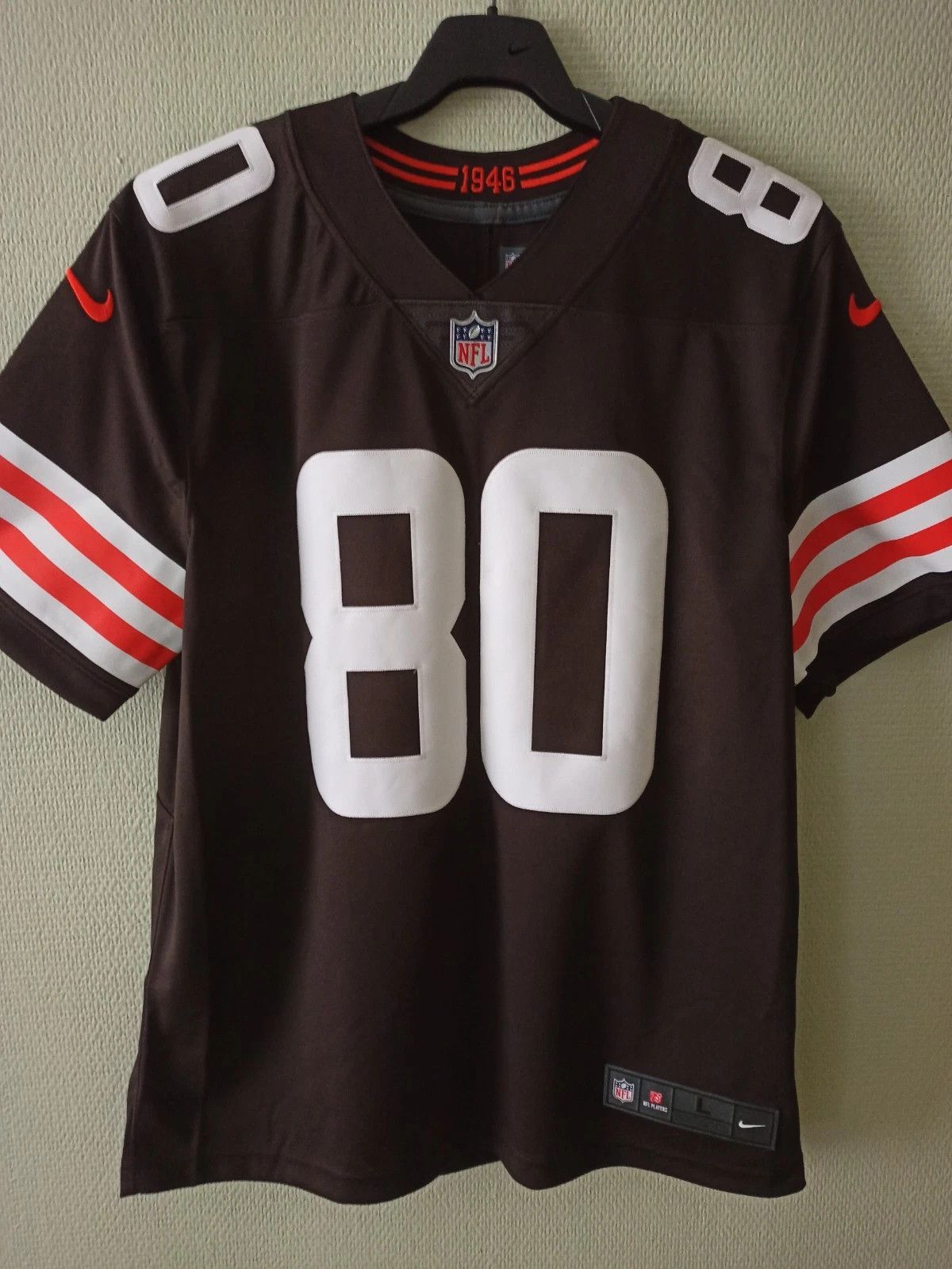 Nike Nike Jarvis Landry Cleveland Browns Vapor Limited Jersey Size US L / EU 52-54 / 3 - 4 Thumbnail