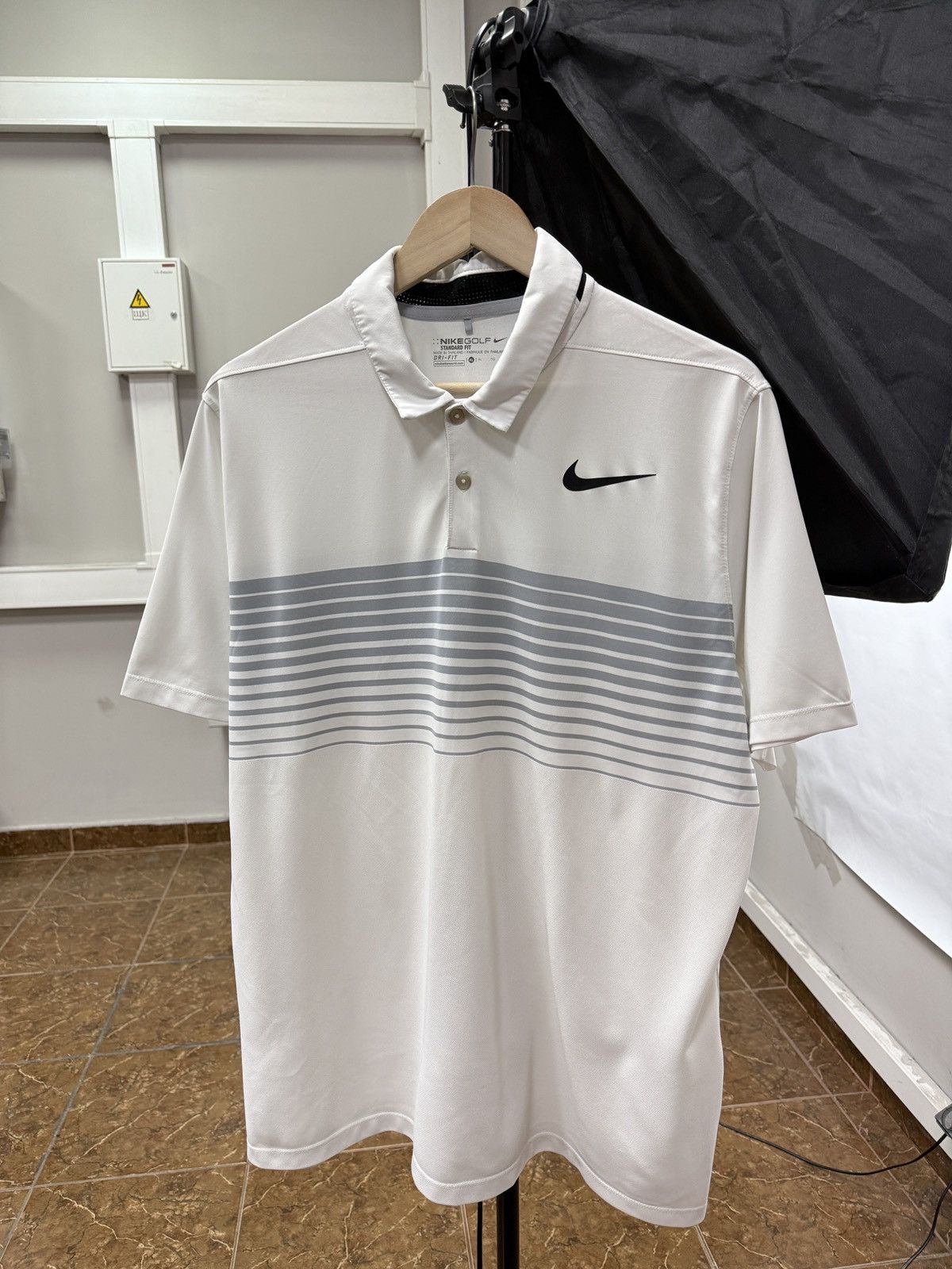 Nike × Tiger Woods 🇺🇸 Nike Golf Standard Fit Polo T-Shirt Dri Fit Rare Retro Y2K Size US XL / EU 56 / 4 - 1 Thumbnail