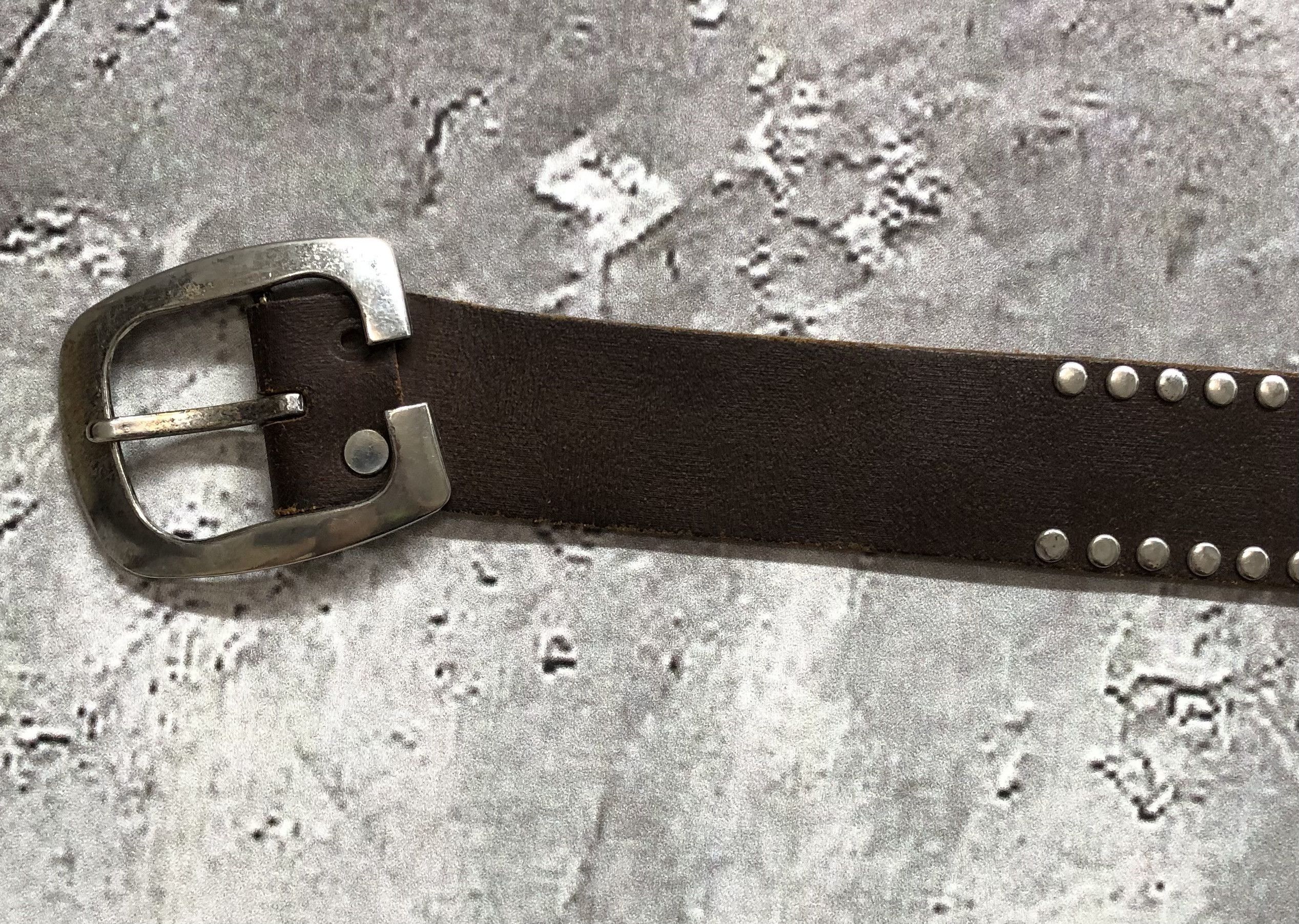 Vintage Vintage Leather Belt Size ONE SIZE - 4 Thumbnail