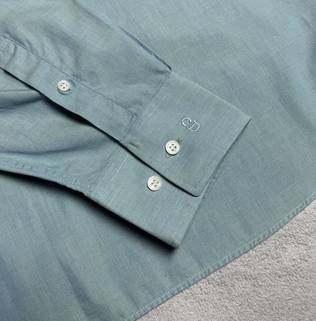 Dior Christian Dior Button Up Long Sleeve Shirt size 17.5 44-5 Size US XL / EU 56 / 4 - 10 Thumbnail