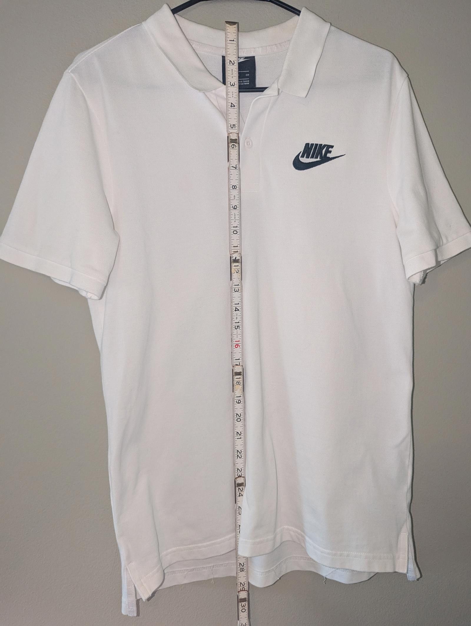 Nike Vintage Nike Black Label Classic White Polo Shirt Logo Small Size US S / EU 44-46 / 1 - 7 Thumbnail