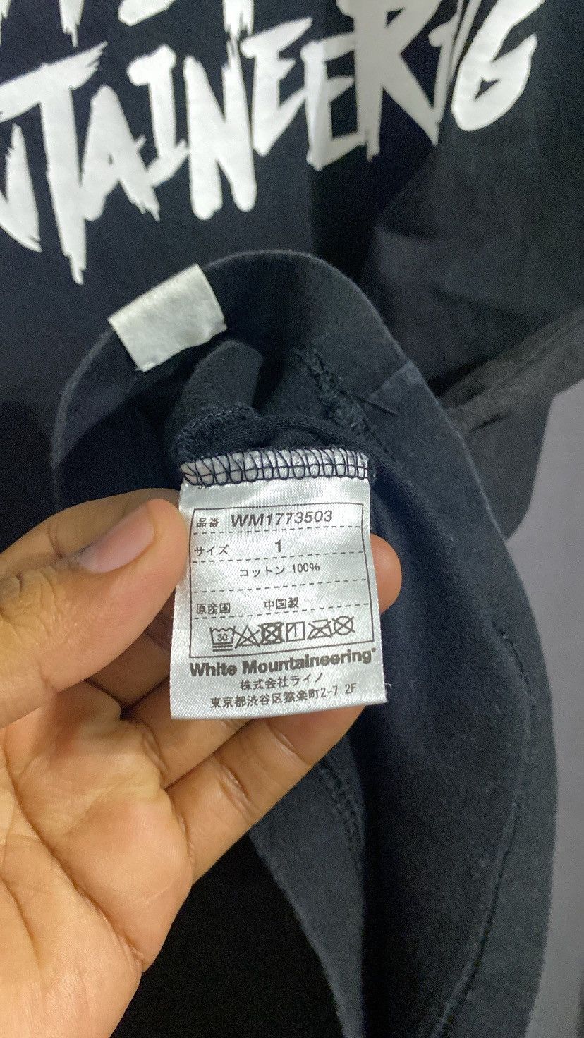 Japanese Brand × White Mountaineering Vintage White Mountaineering 1 Tshirt Black Size US S / EU 44-46 / 1 - 4 Thumbnail
