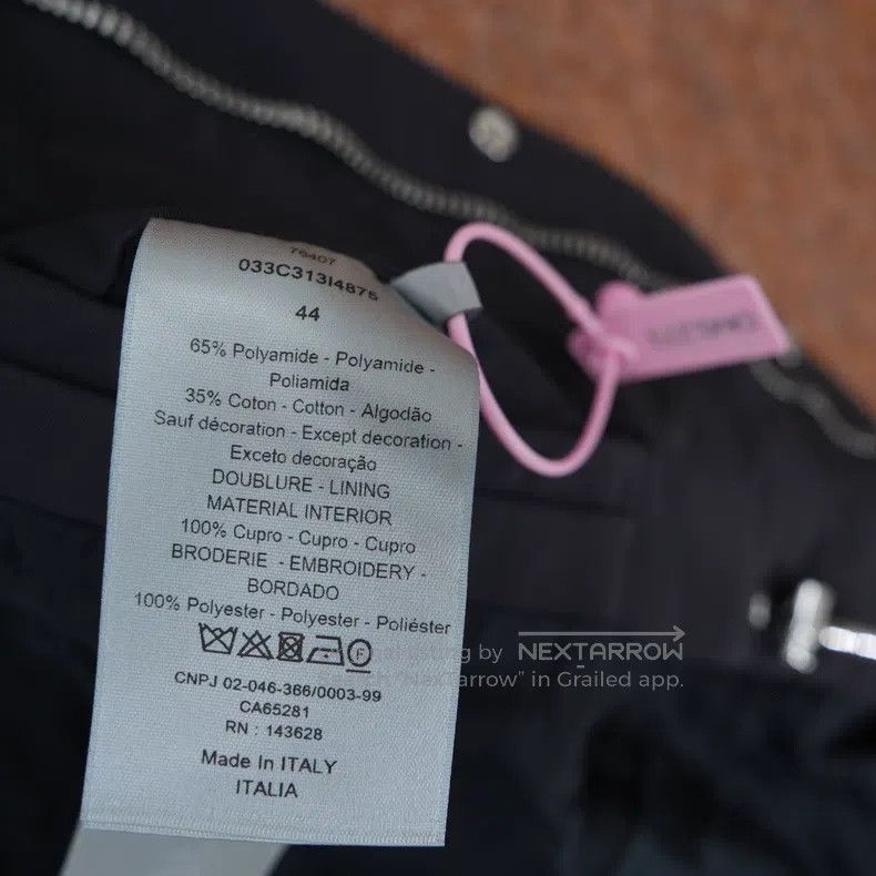 Dior Dior Back slogan LOGO hooded parka Size US S / EU 44-46 / 1 - 4 Thumbnail