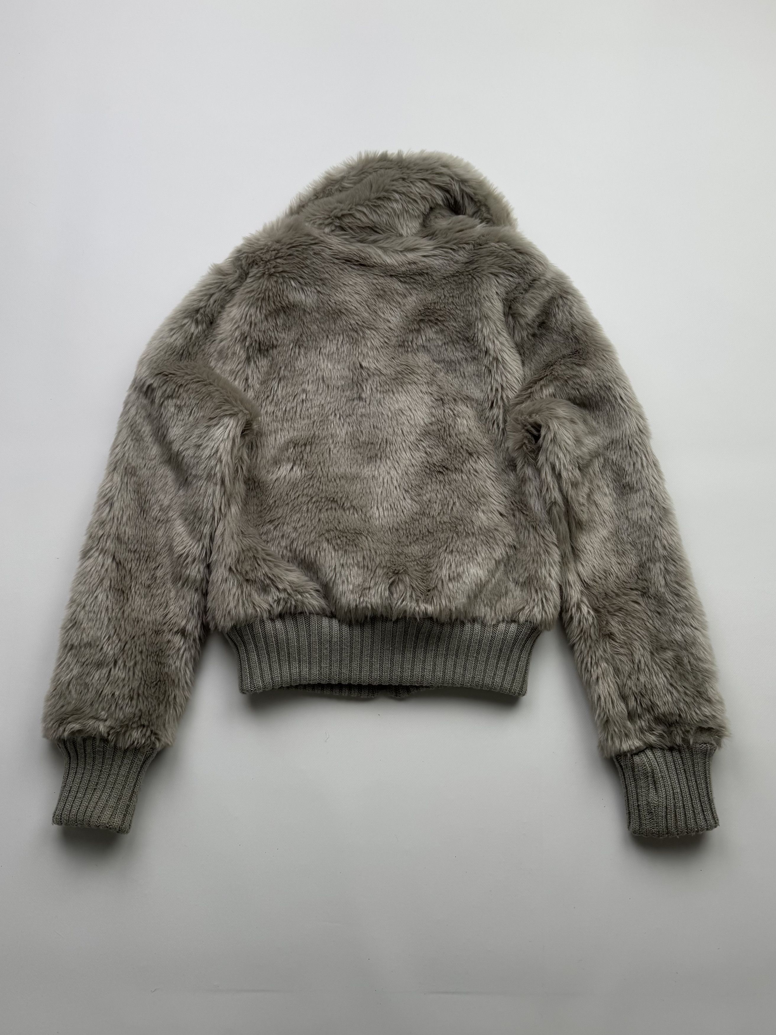 Vintage Vintage Cropped Faux Fur Jacket B369(V53)E2 Size S / US 4 / IT 40 - 7 Thumbnail