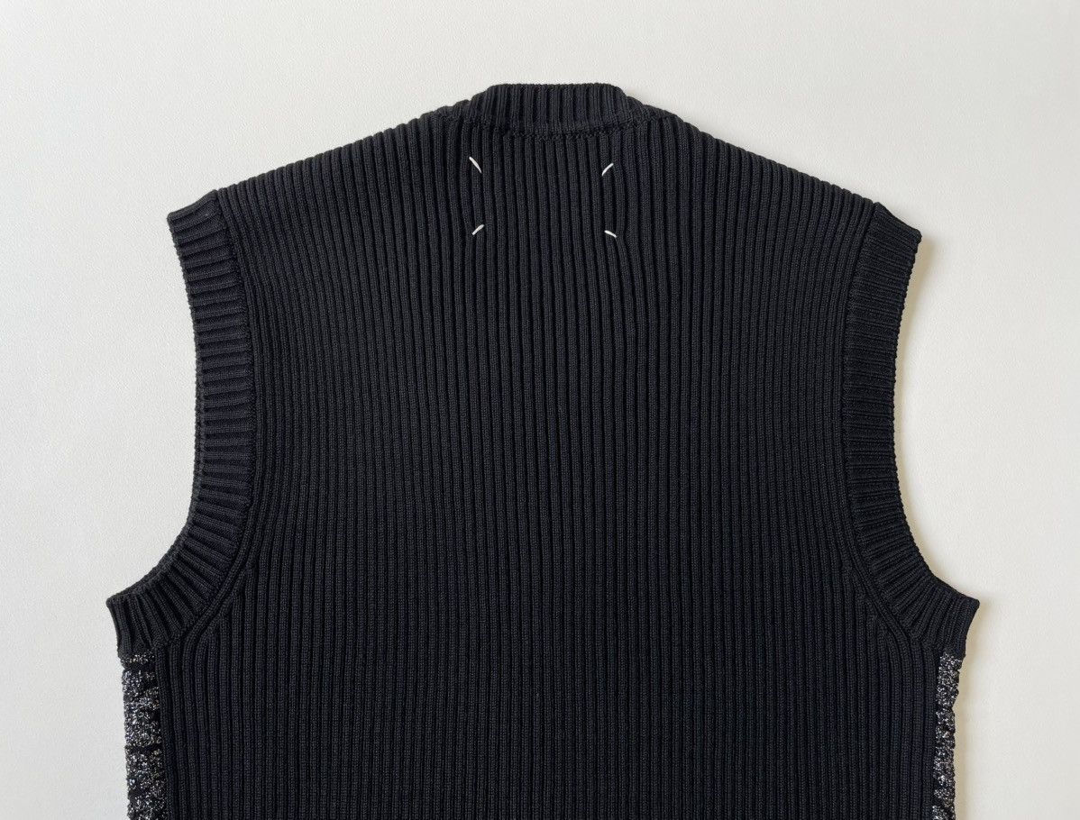 Maison Margiela Sample ‘Metallic Galaxy Intarsia’ Sweater Vest Size US M / EU 48-50 / 2 - 15 Thumbnail