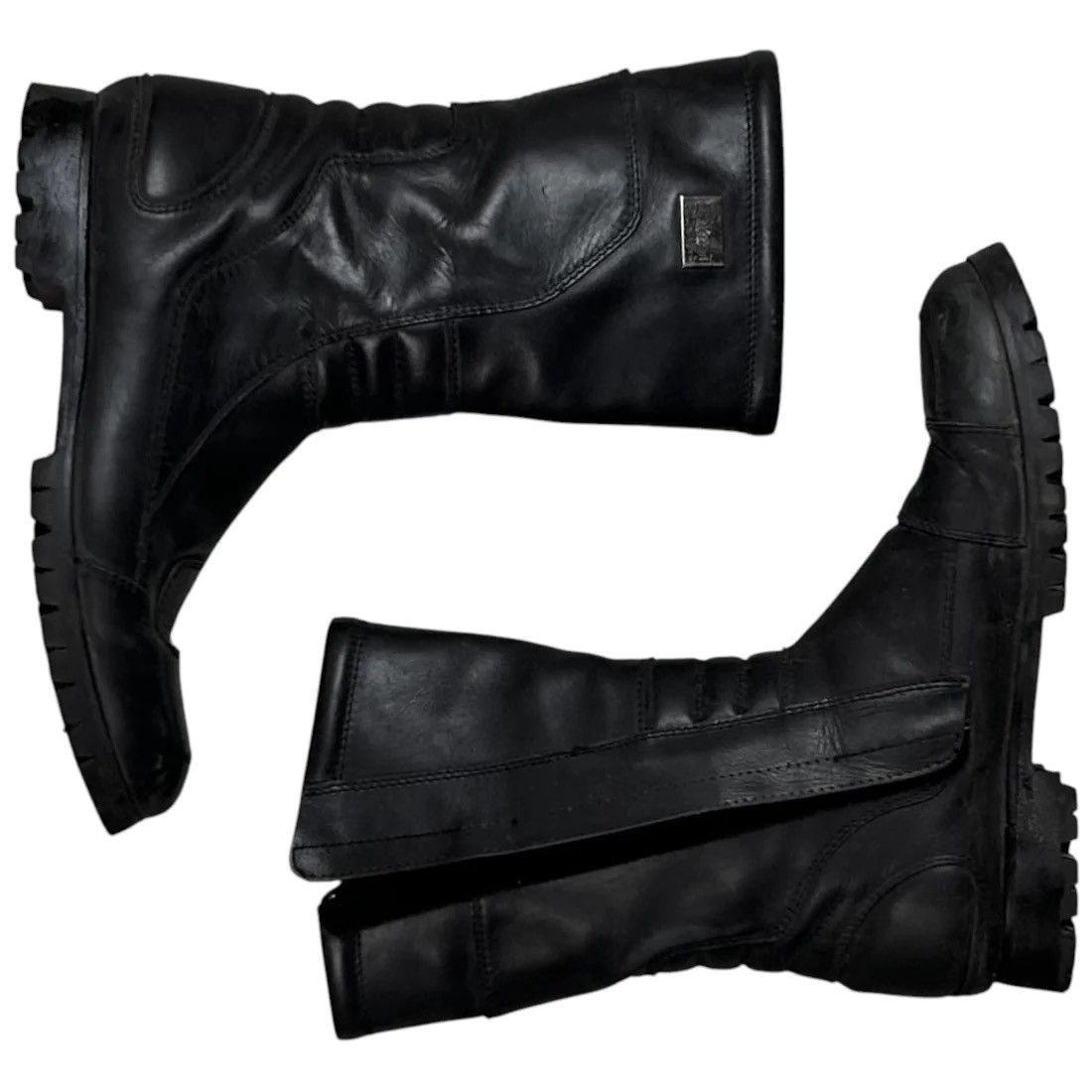 Gucci × Tom Ford AW99 Moto Boots | Grailed