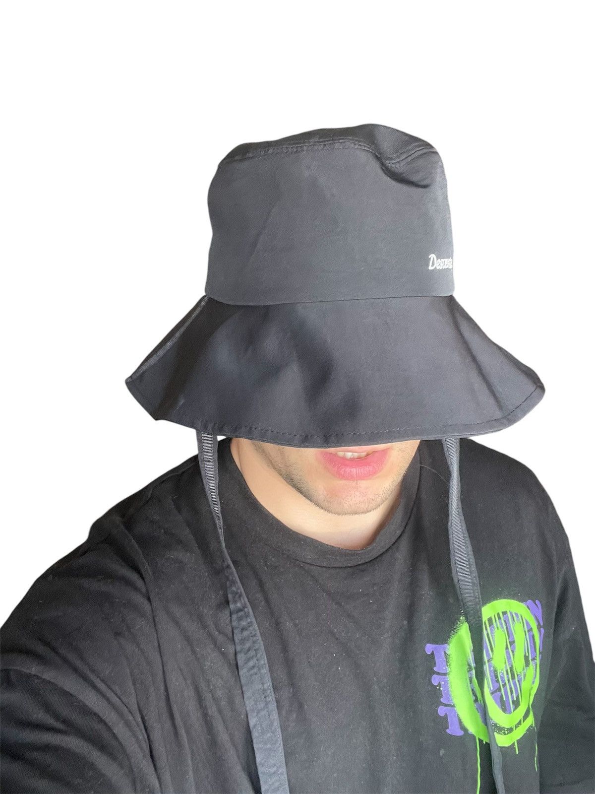 Descente × Japanese Brand Descente black bucket hat korea style kpop rare Size ONE SIZE - 1 Thumbnail