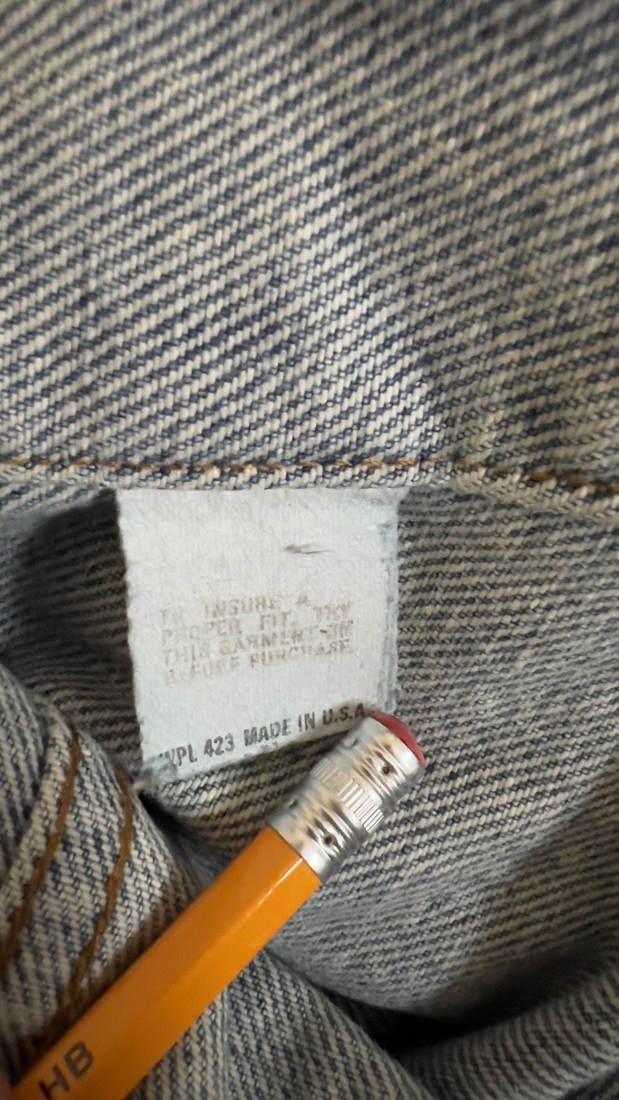 Levi's × Vintage Vintage Levis 80s Denim Jacket Size US XL / EU 56 / 4 - 6 Thumbnail