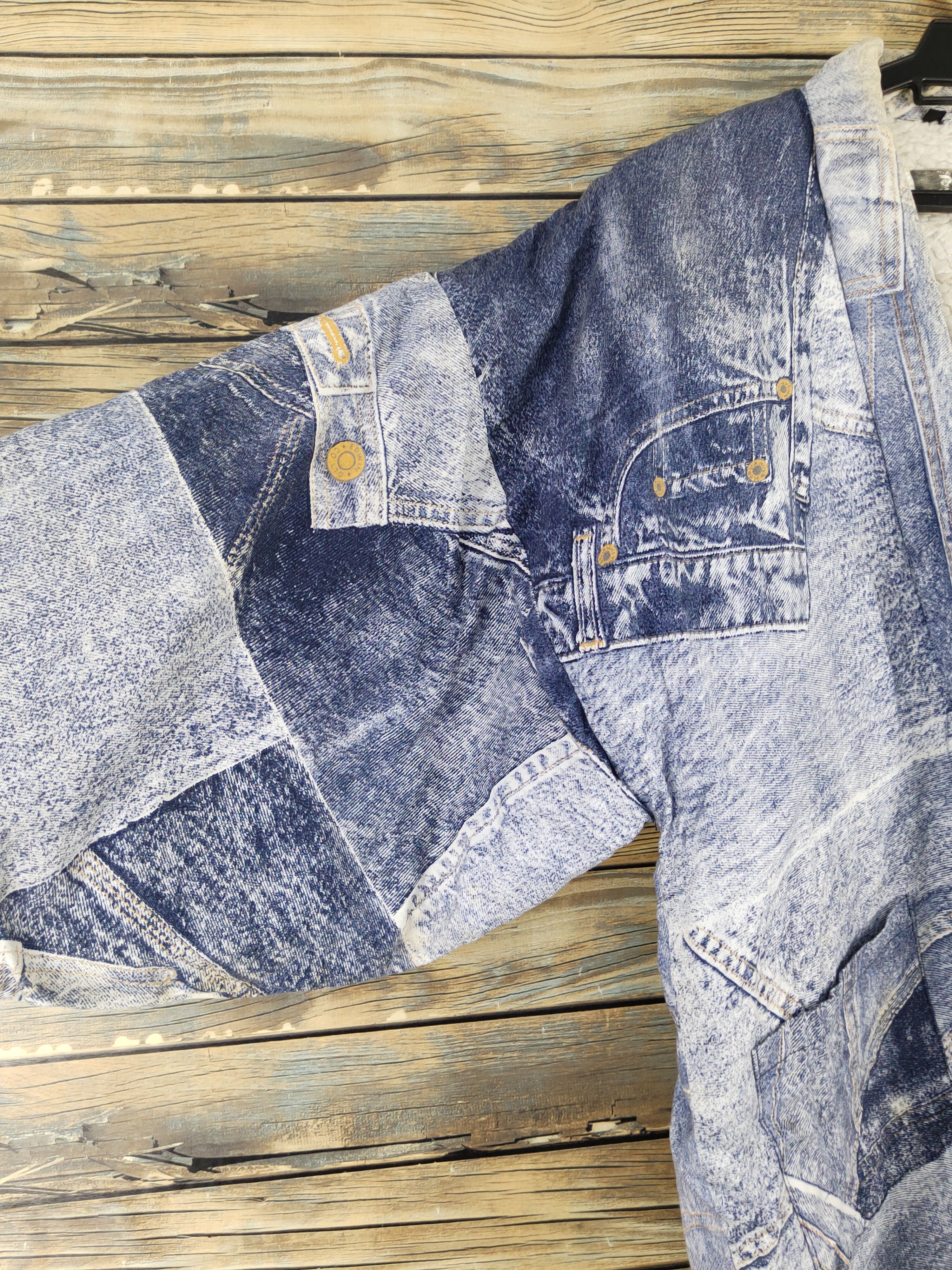 Japanese Brand × Vintage Vintage James Dean ❌ Dear Jimmy Denim Furr Jacket Size US L / EU 52-54 / 3 - 3 Thumbnail
