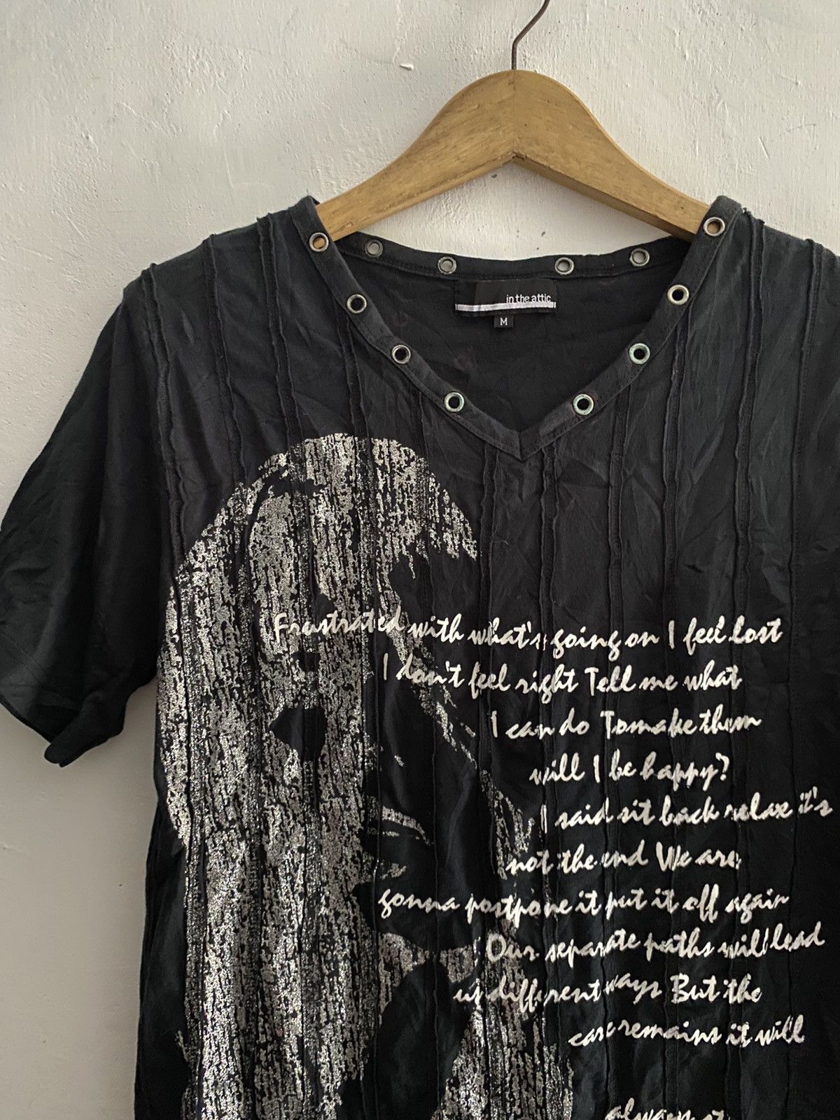 In The Attic × Japanese Brand 2000s in the attic poem gothic tshirt Size US M / EU 48-50 / 2 - 3 Thumbnail