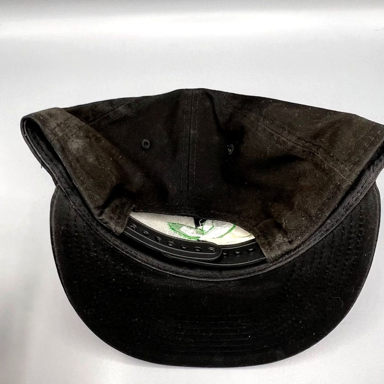 New Era New Era Tastebuds Hat Men Black 9Fifty Snapback Cap adjustable Cotton Canvas Logo Sports Crew Mens Size ONE SIZE - 5 Thumbnail