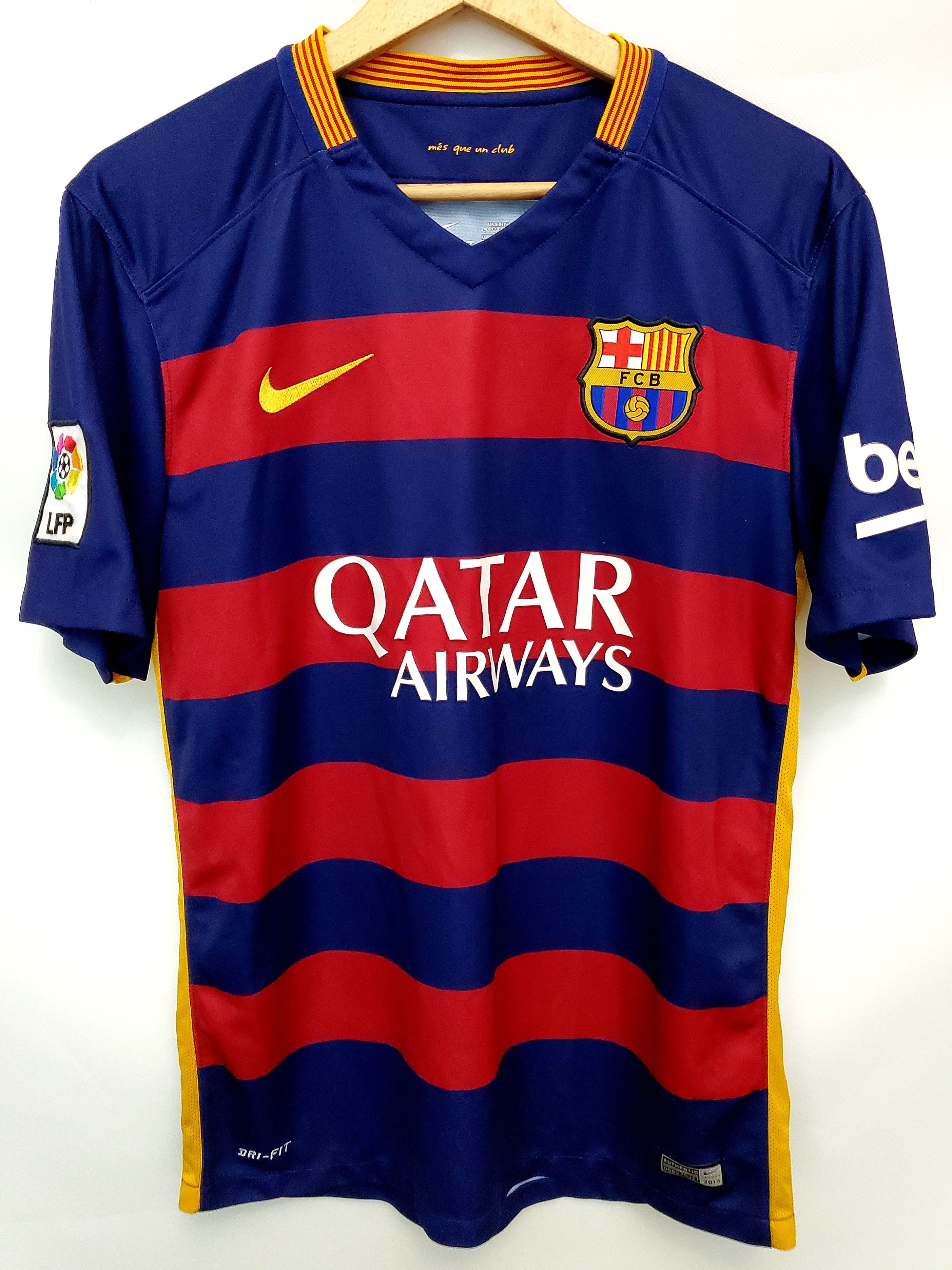 BARCELONA 2015 2016 HOME JERSEY ideal condition sz M