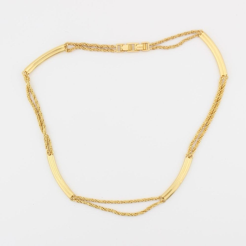 J.Crew J.Crew Gold Tone Chain Necklace Statement Size ONE SIZE - 3 Thumbnail
