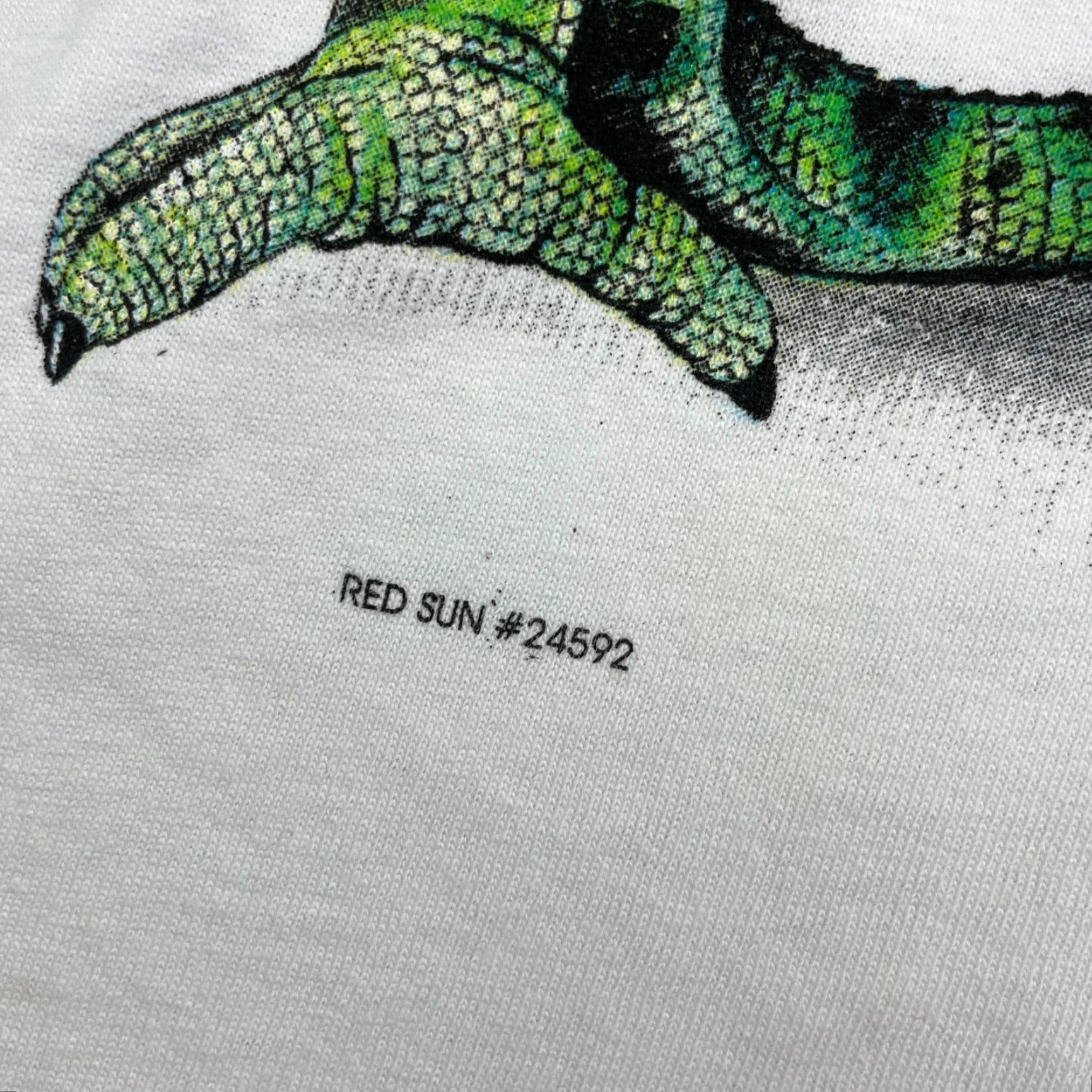 Gildan VINTAGE Budweiser We Could've Been Huge! Frogs Iguana T-Shirt White Medium Mens Graphic Tee 1990s 90s Logo Double-Sided Size US M / EU 48-50 / 2 - 7 Thumbnail