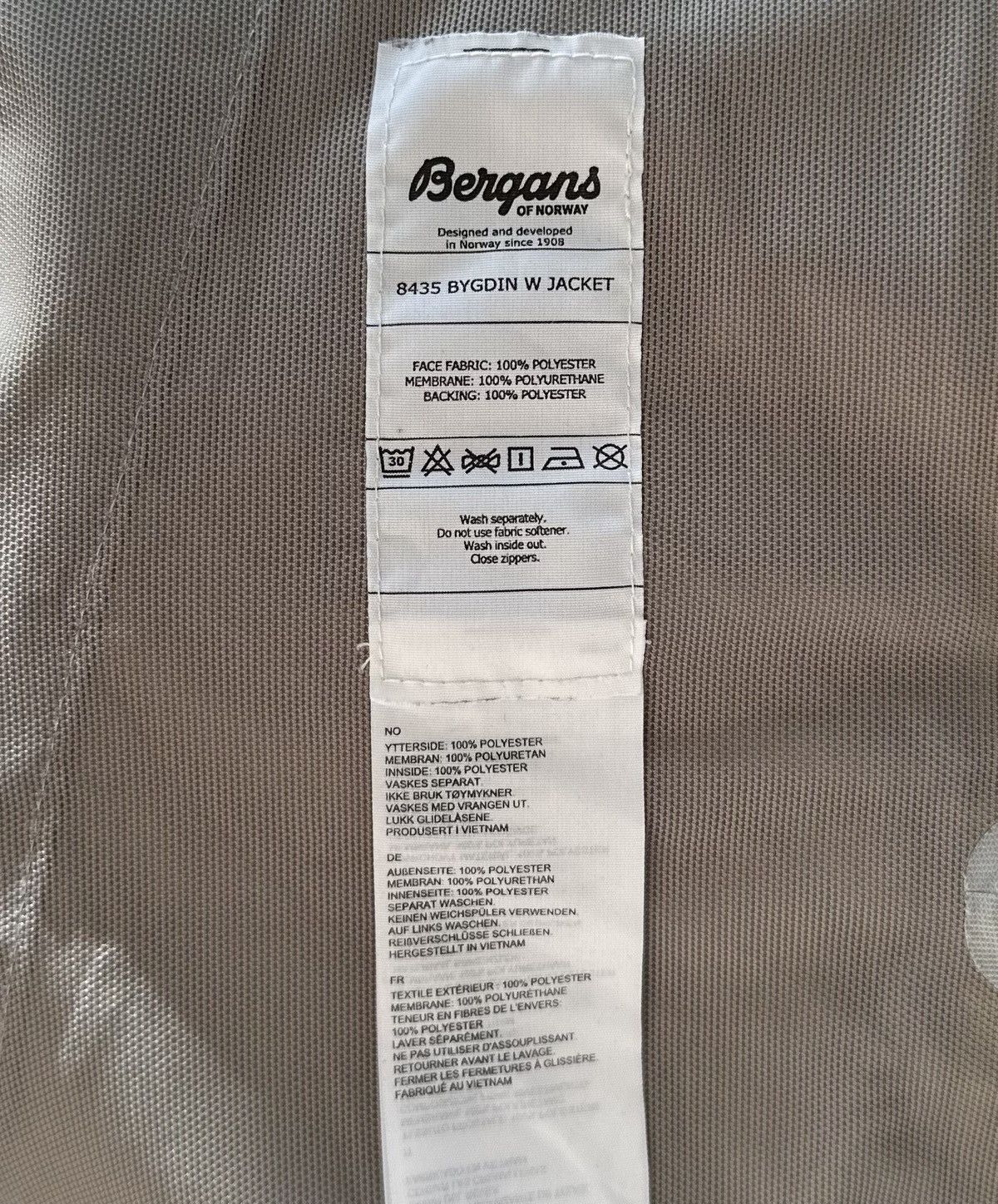 Bergans of Norway Bergans of Norway Proof Jacket Logo Women's Size S Size S / US 4 / IT 40 - 4 Thumbnail