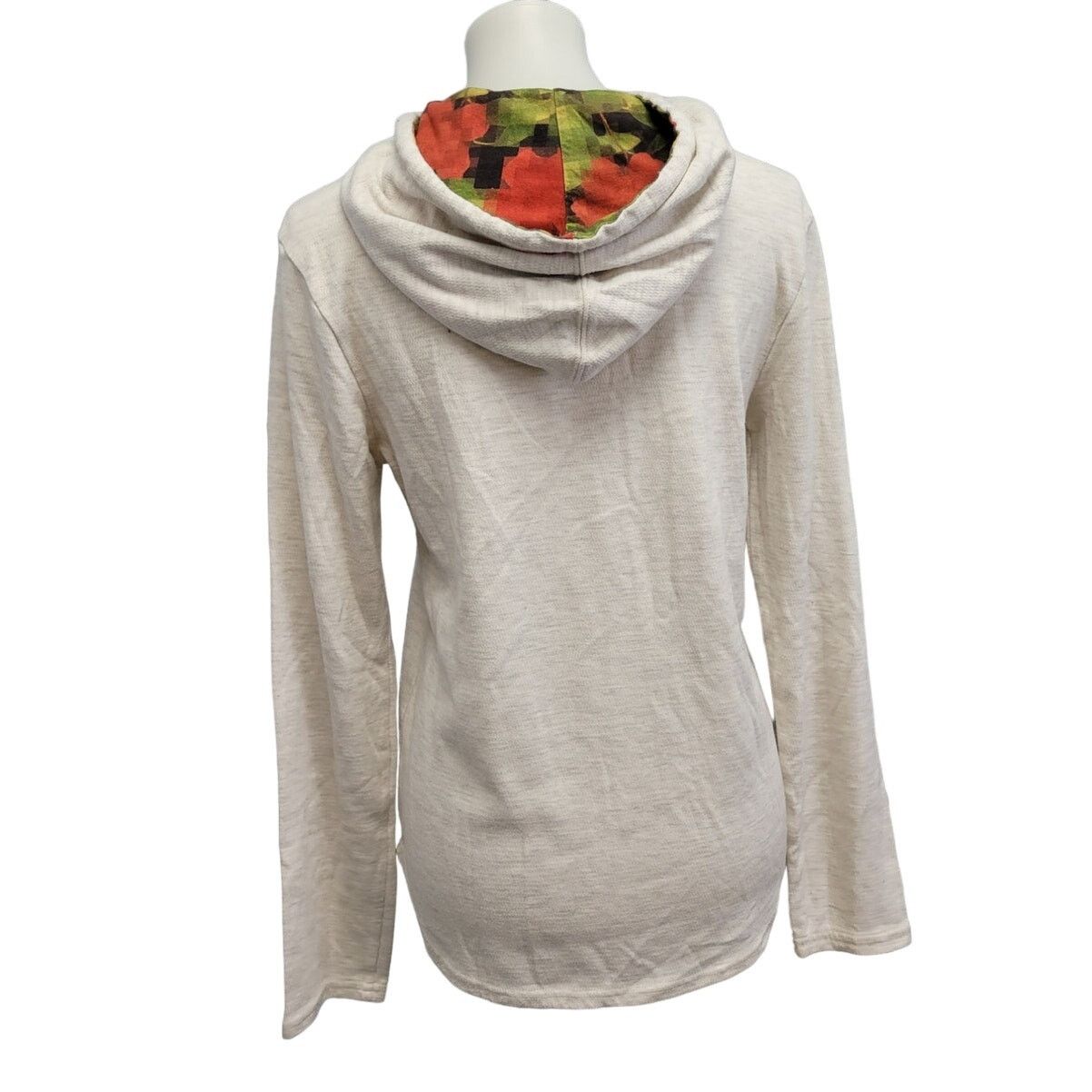 On The Byas On The Byas Womens Small Long Sleeve Hooded Sweatshirt Size S / US 4 / IT 40 - 4 Thumbnail