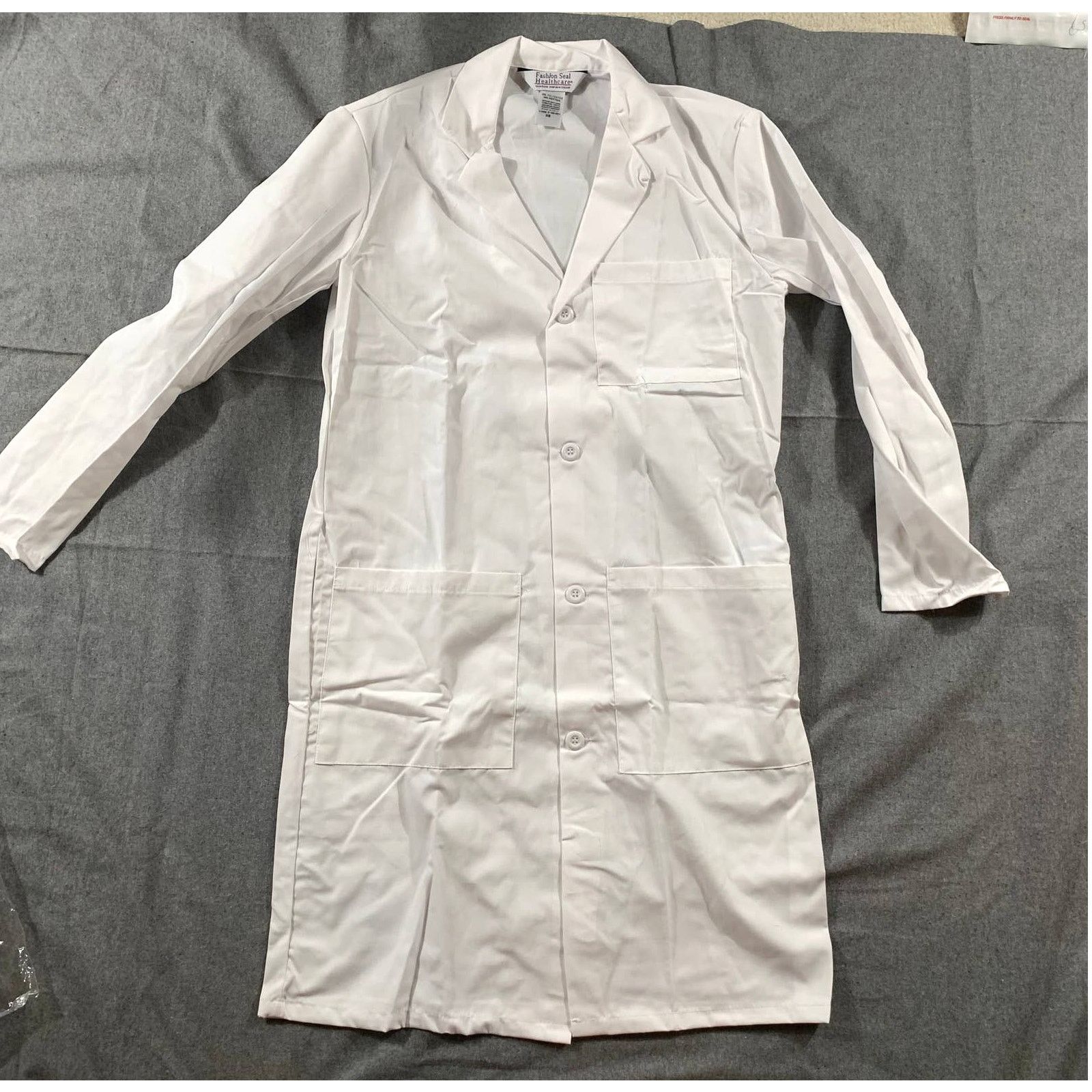 Other Fashion Seal Healthcare Ladies White Lab Coat Size XS Size XS / US 0-2 / IT 36-38 - 1 Thumbnail