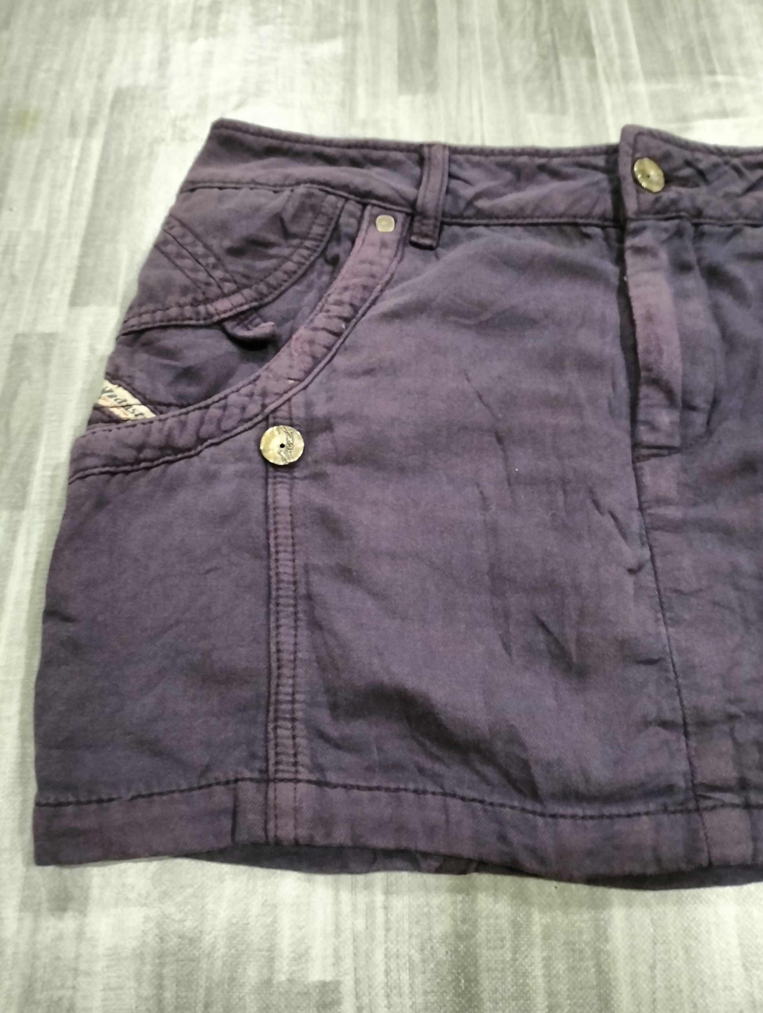 Diesel Diesel Mini Skirt Sunfaded Design Size 32" / US 10 / IT 46 - 4 Thumbnail