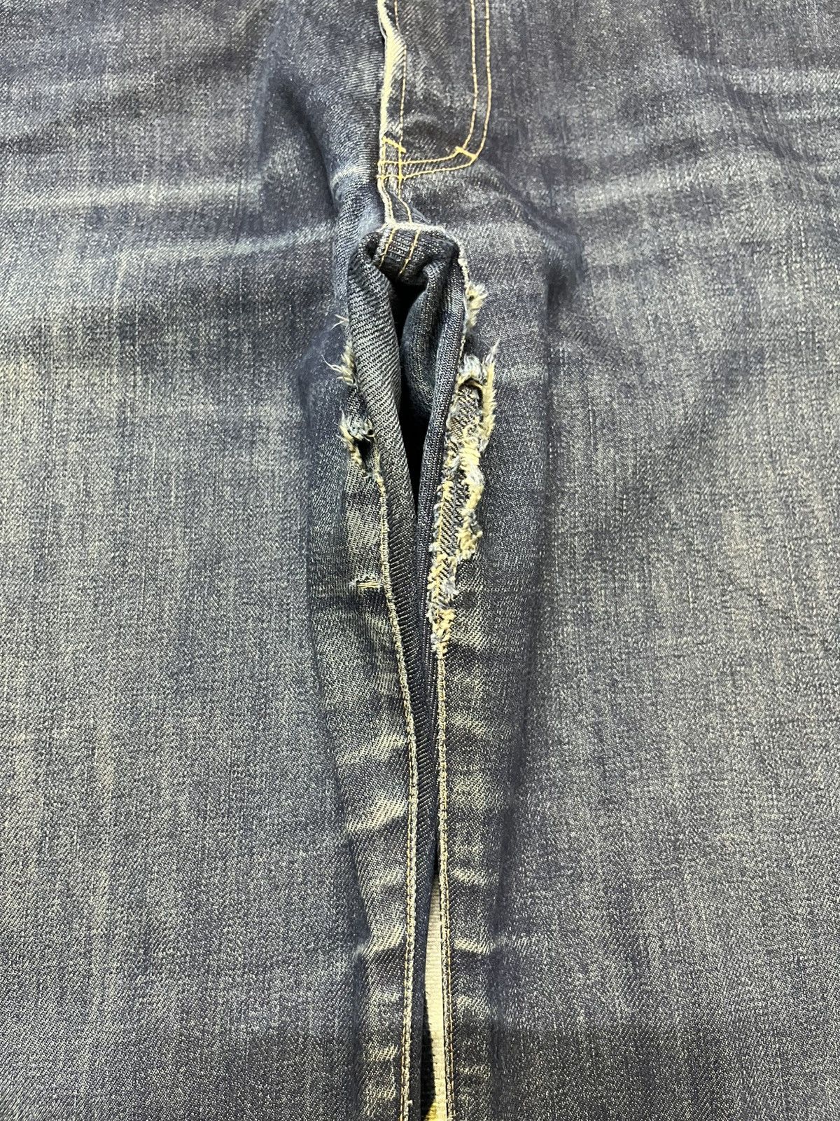 Marithe + Francois Girbaud Vintage Marithe Francois Girbaud Blue Indigo Denim Size US 32 / EU 48 - 8 Thumbnail