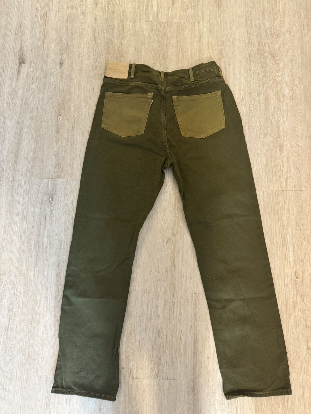 Acne Studios BNWT Acne Studios Blå Konst Land B Olive Trousers Size US 32 / EU 48 - 4 Thumbnail