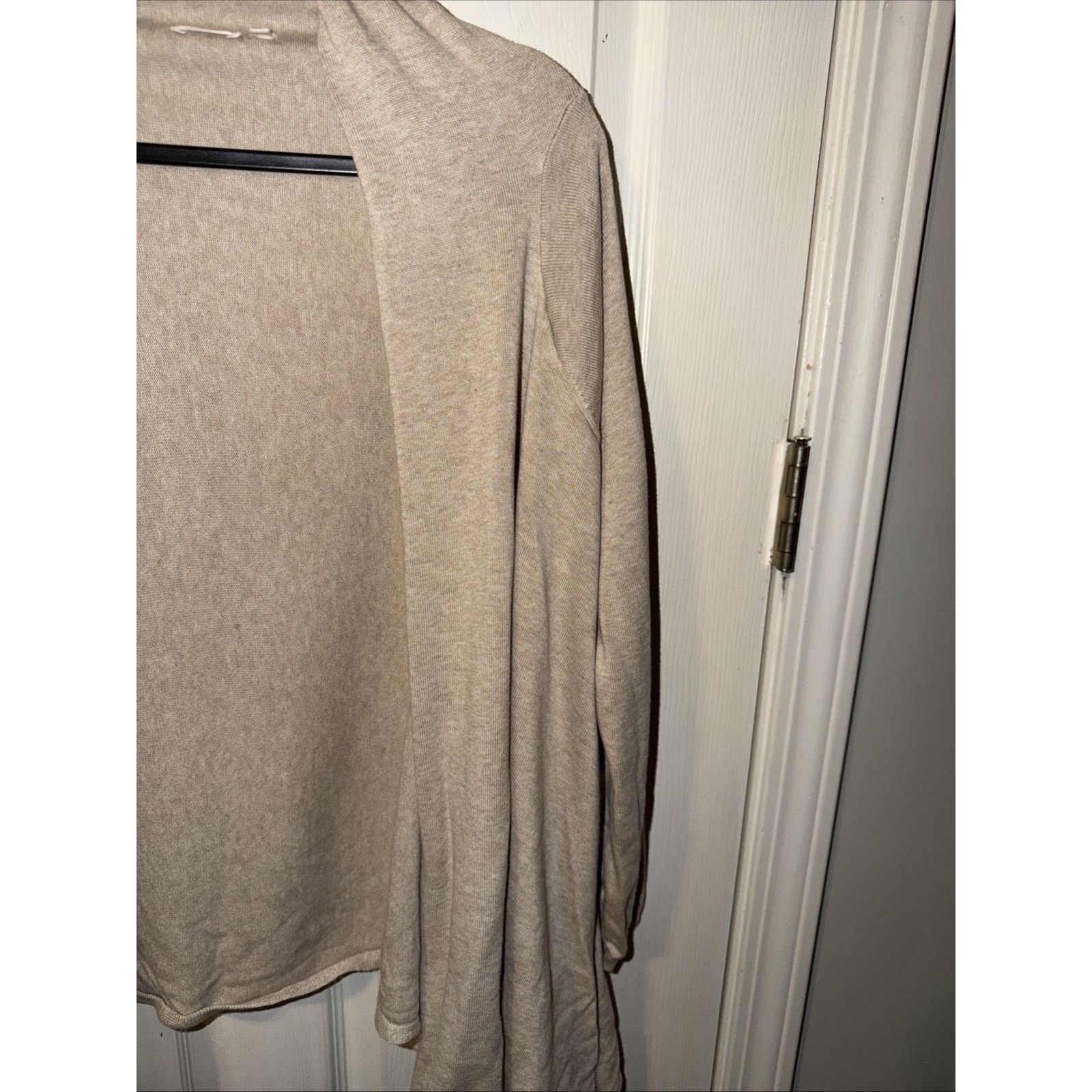 & Other Stories 24/7 by SOMA Women's Cardigan Tan L/Xl Long Sleeve Open Size XL / US 12-14 / IT 48-50 - 4 Thumbnail