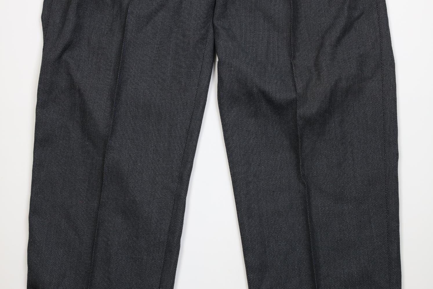 Vintage Vintage 90s Streetwear Gabardine Knit Wide Leg Chino Pants Size US 38 / EU 54 - 3 Thumbnail