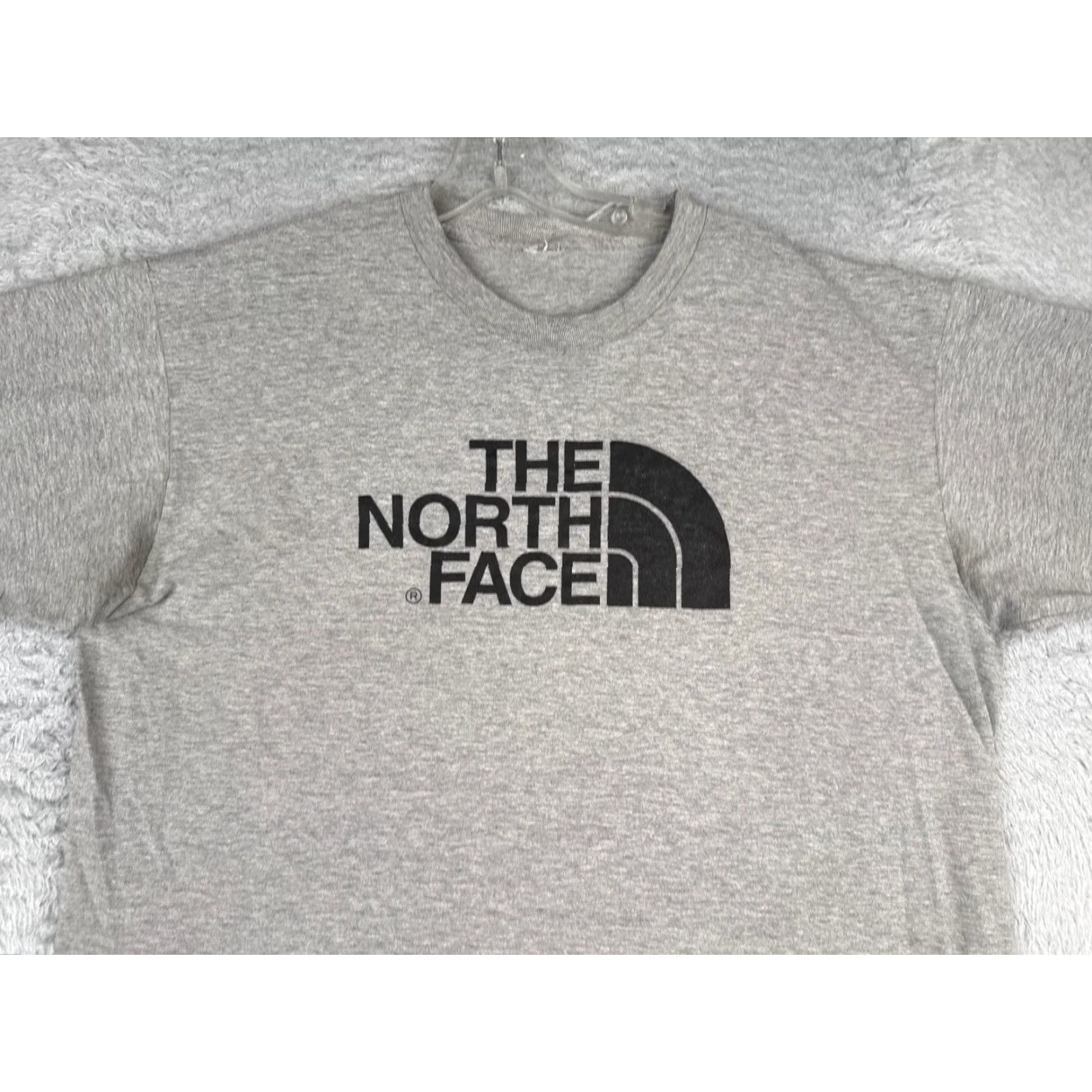 The North Face VINTAGE The North Face Shirt Men Large Gray 100% Cotton Crew Neck Short Sleeve Logo All Seasons Mens Size US L / EU 52-54 / 3 - 4 Thumbnail