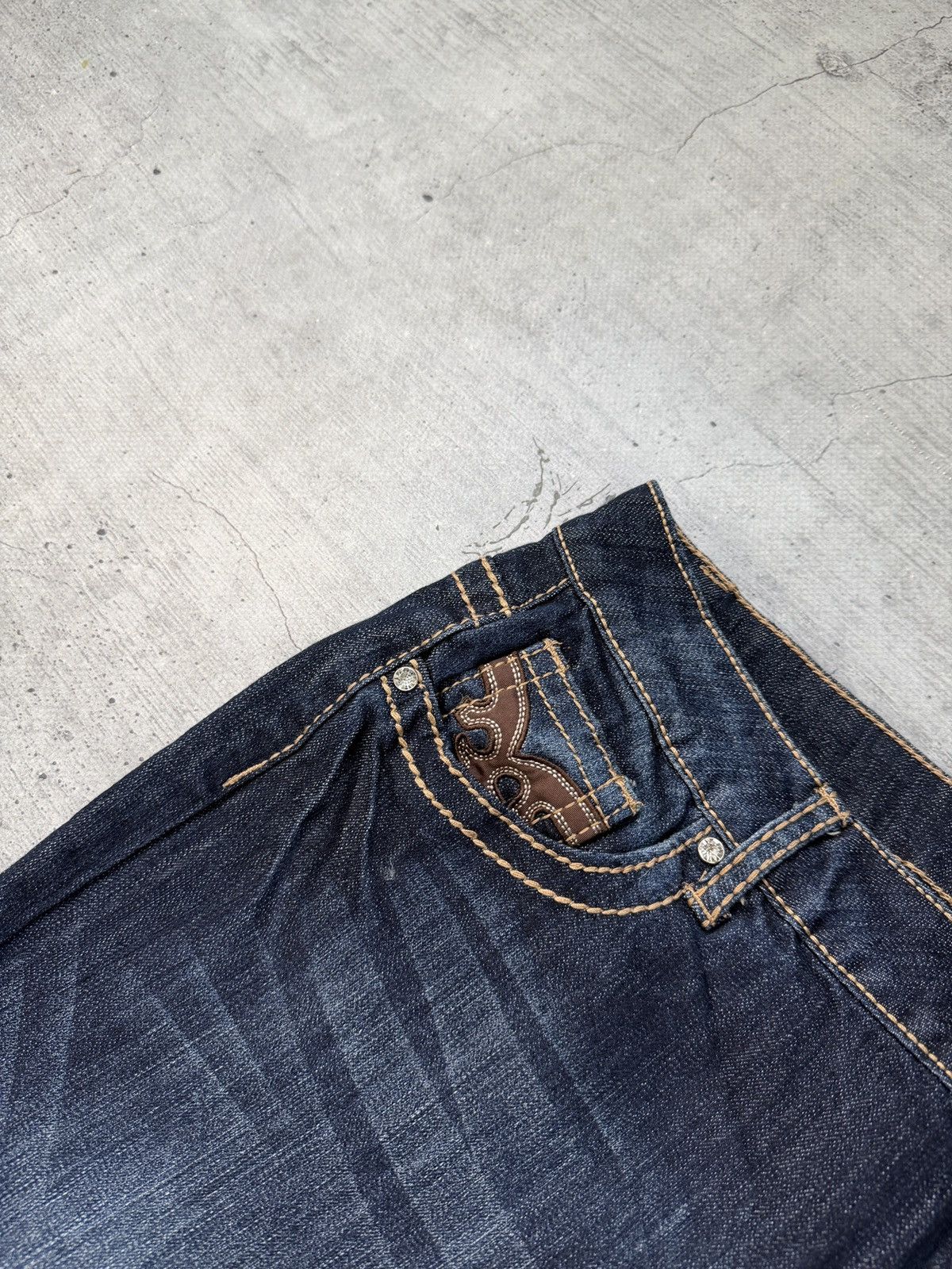 Rock Revival Vintage Rock Revival style Y2k Jeans Biker Punk Denim 2000s Size US 36 / EU 52 - 5 Thumbnail