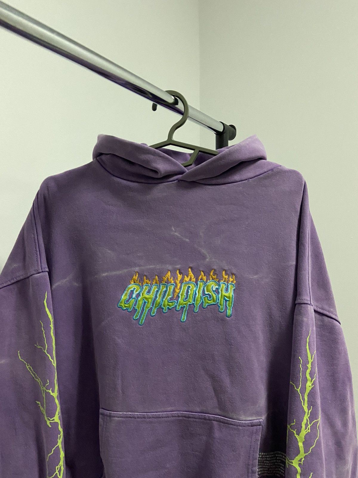 Japanese Brand × Vintage Childish vintage big logo hoodie robs motors Size US S / EU 44-46 / 1 - 3 Thumbnail